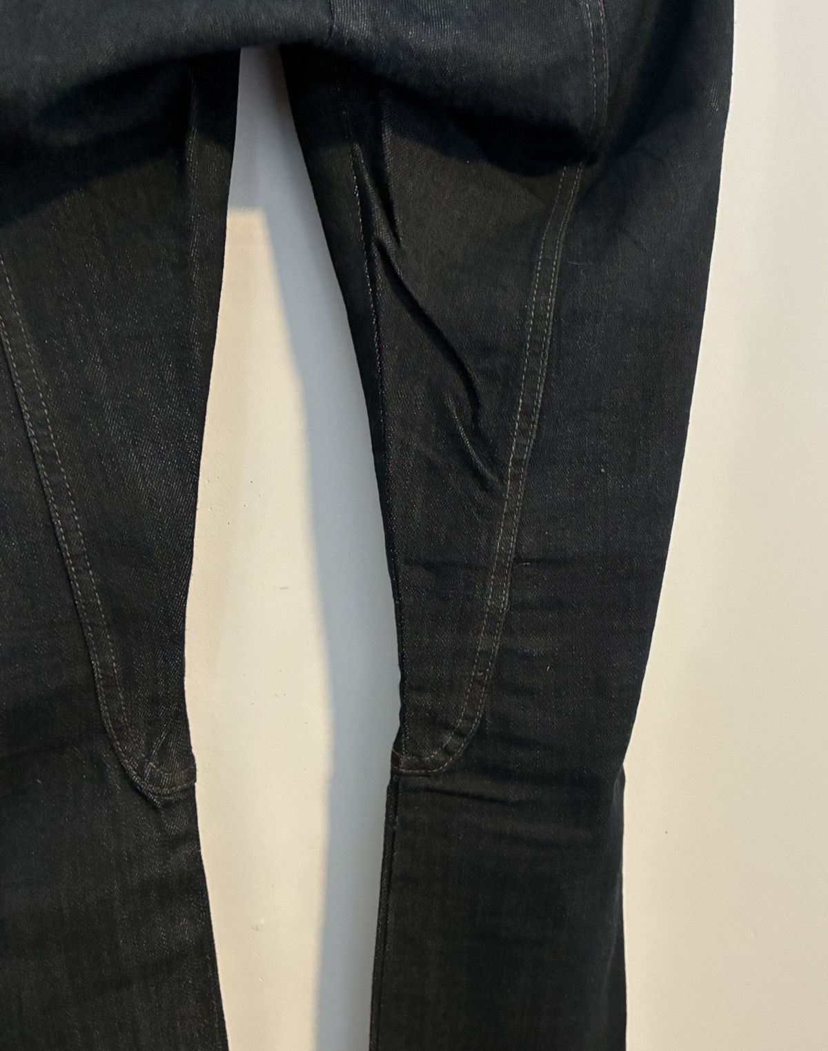 Rick Owens Rick Owens Black Stirrup-Style jeans style leggings Size US 30 / EU 46 - 5 Thumbnail