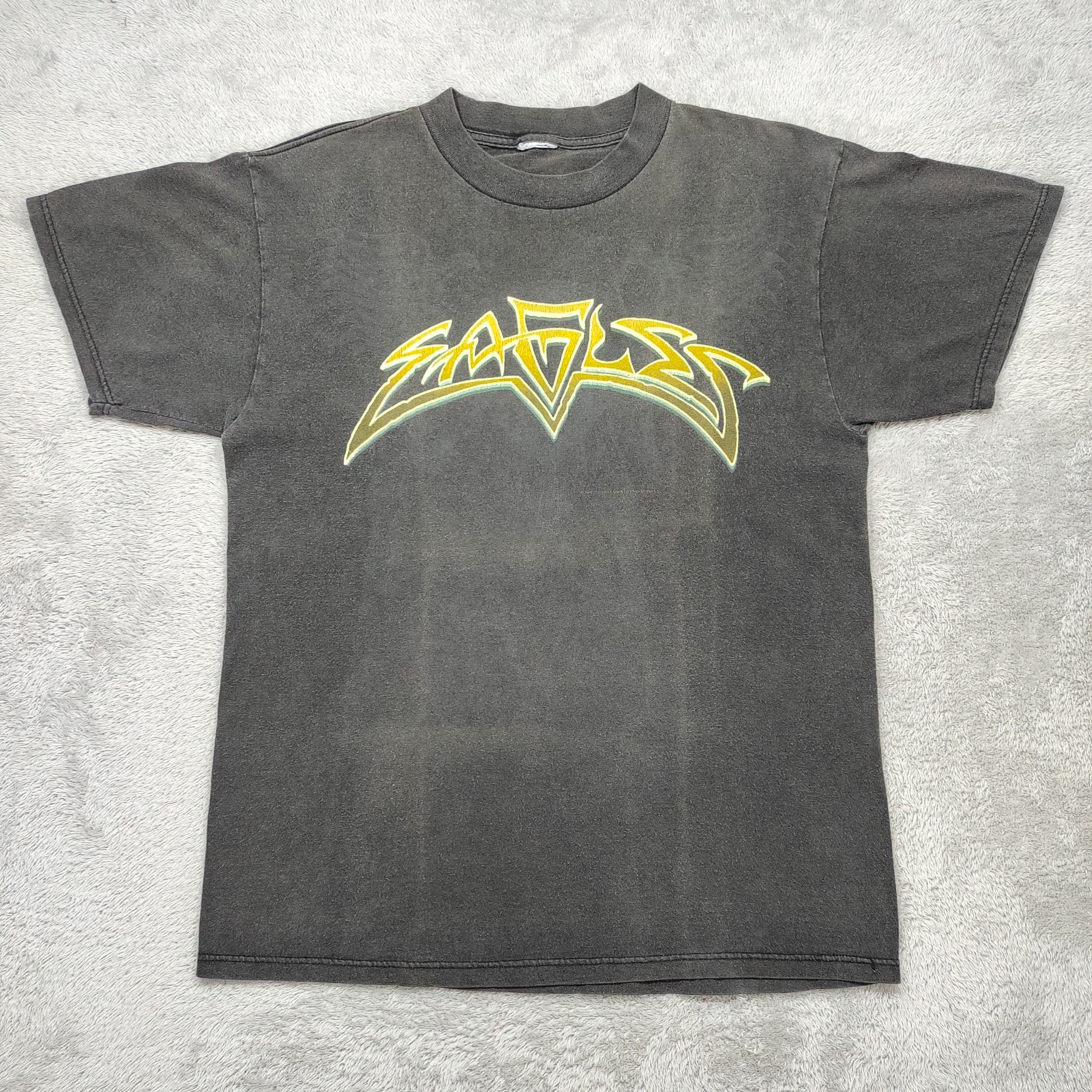 Band Tees VINTAGE FADED EAGLES HELL FREEZES OVER WORLD TOUR 95 T SHIRT Size US L / EU 52-54 / 3 - 1 Thumbnail