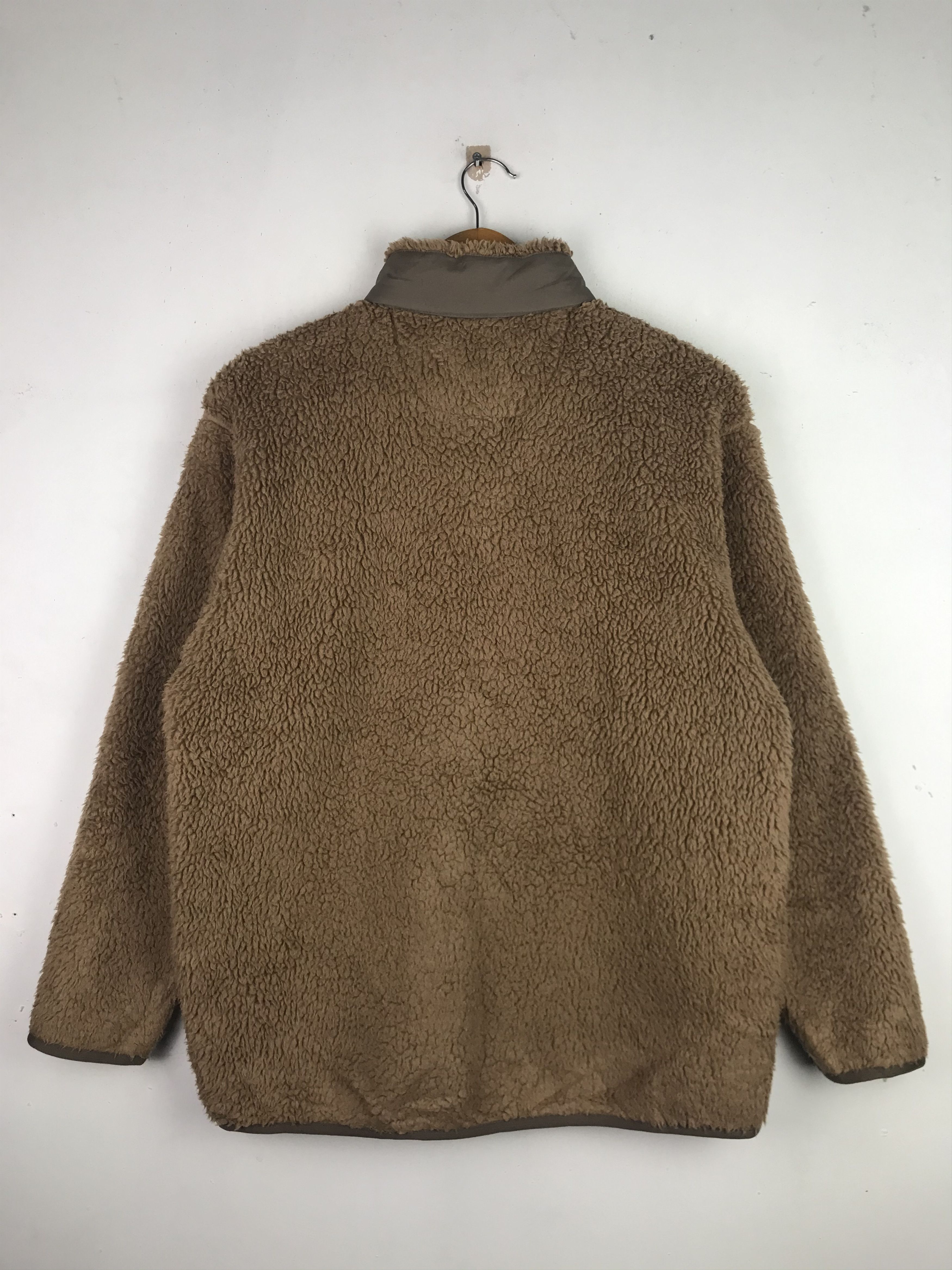 Japanese Brand × Uniqlo × White Mountaineering Rare Design Uniqlo White Mountaineering Half Button Fleece Size US S / EU 44-46 / 1 - 2 Thumbnail