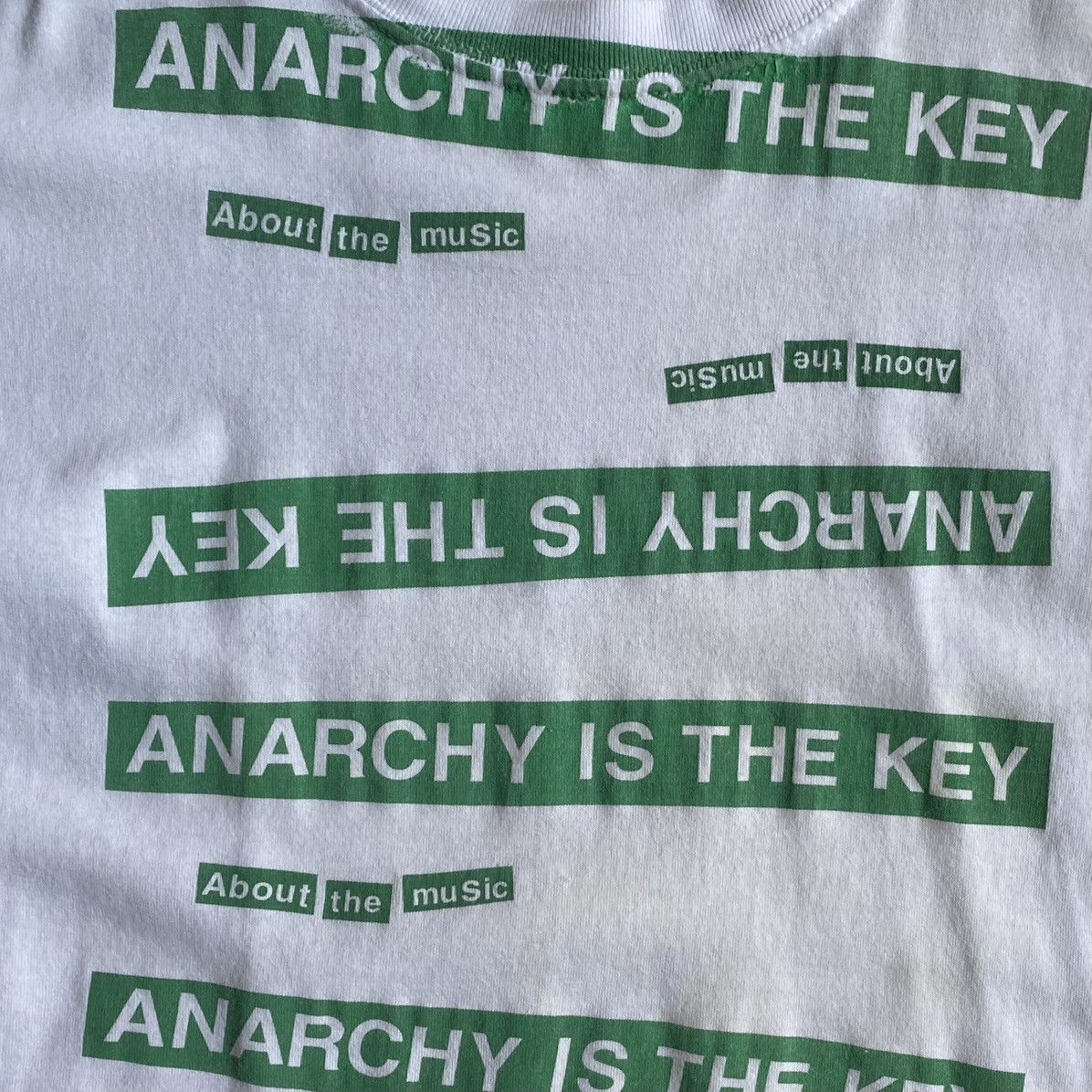 Undercover Vintage Undercover Anarchy is The key Size US S / EU 44-46 / 1 - 4 Thumbnail