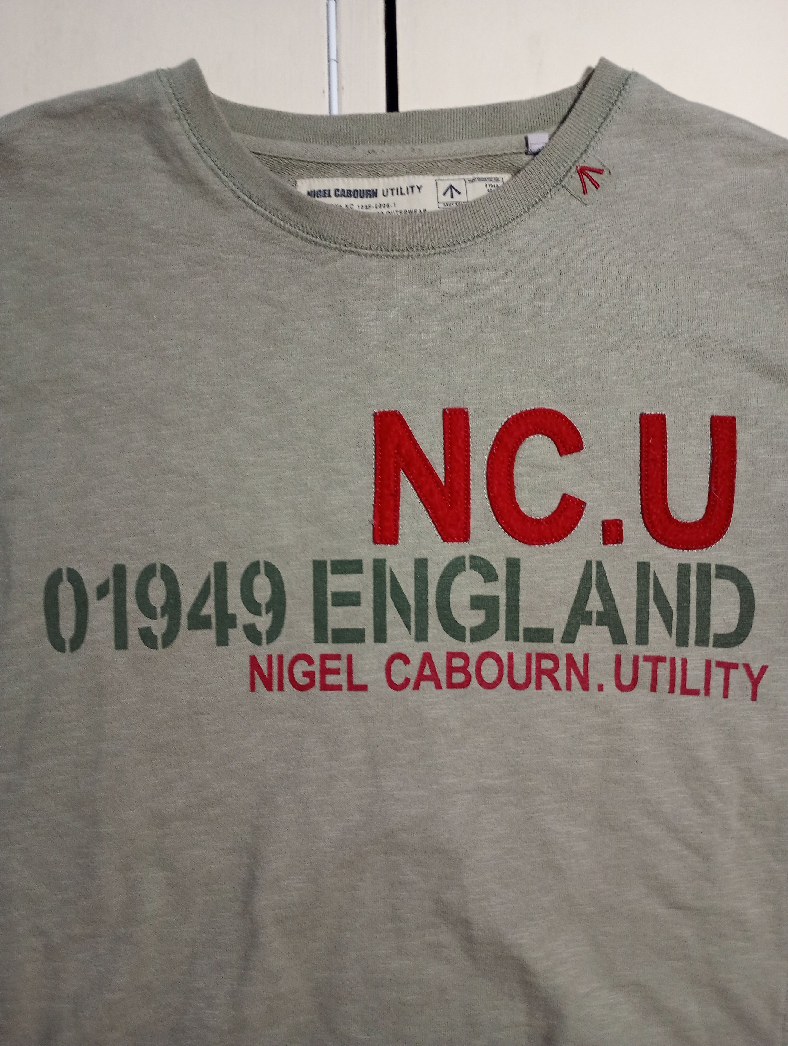 Nigel Cabourn Nigel Cabourn Utility Sweatshirt Size US L / EU 52-54 / 3 - 8 Thumbnail