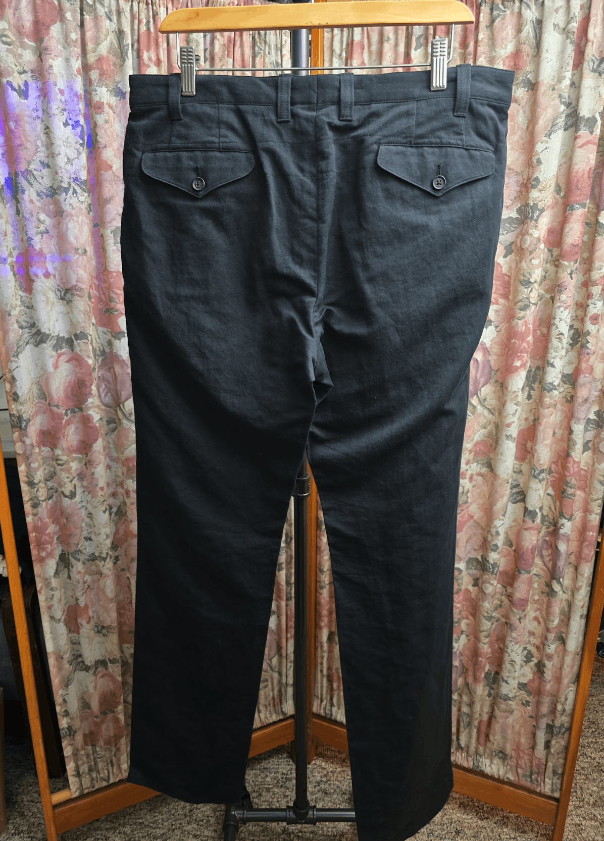 John Varvatos Artisan Cotton Linen Cargo Pant Size US 34 / EU 50 - 9 Thumbnail