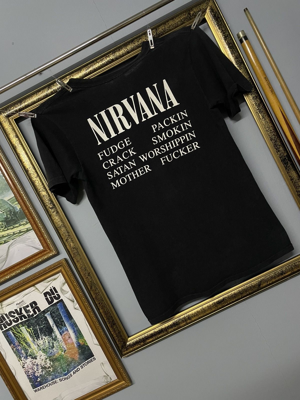 Vintage Vintage Nirvana Vestibule Hell Circle Grunge Music Tshirt Size US S / EU 44-46 / 1 - 12 Thumbnail