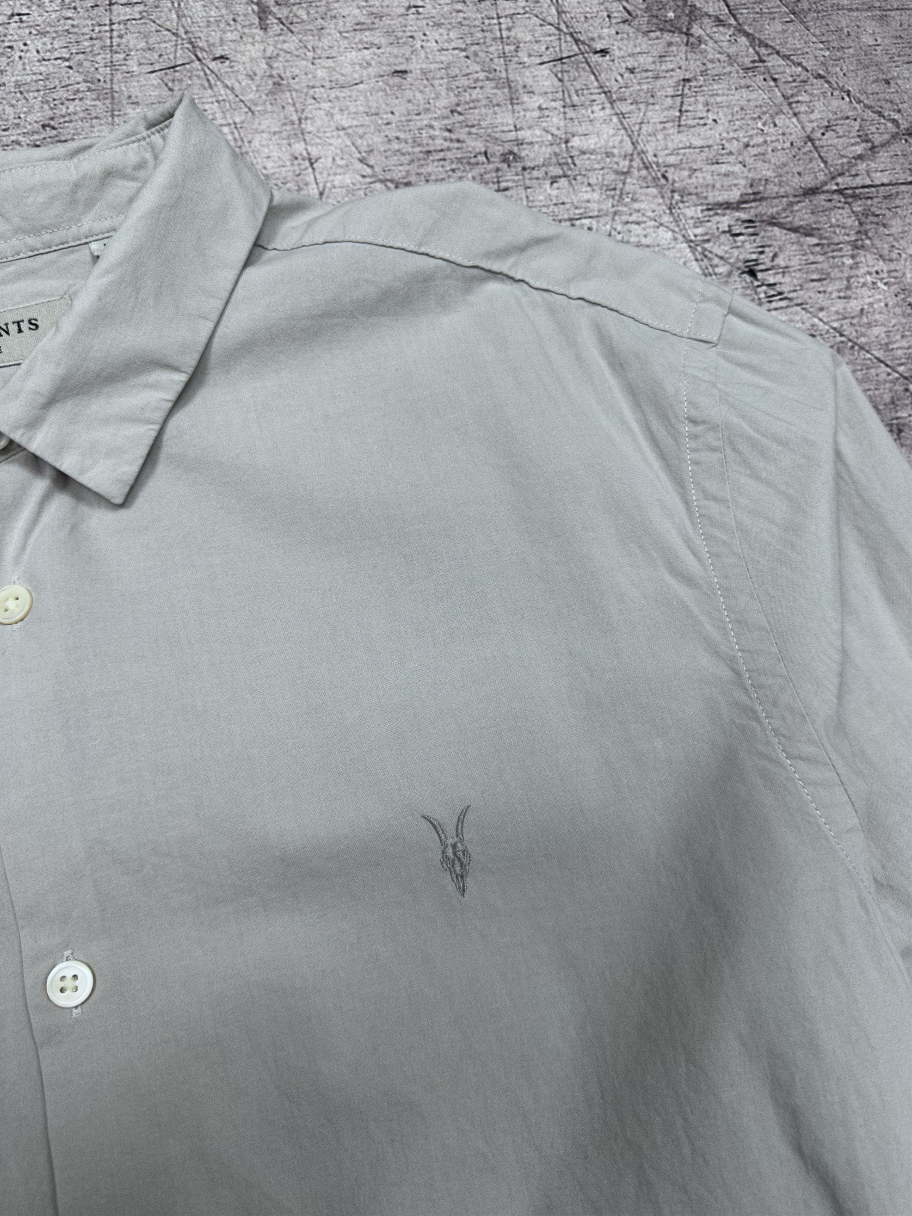 Allsaints Allsaints Mens Hains Long Sleeve Shirt Size US XL / EU 56 / 4 - 3 Thumbnail