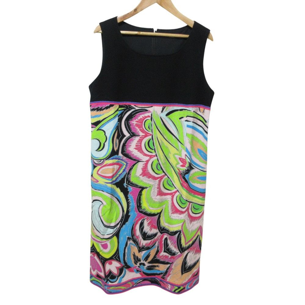 Other Leonard LEONARD FASHION Floral Dress Textile Dresses 0350801 DUTY FREE for USA Size ONE SIZE - 1 Thumbnail