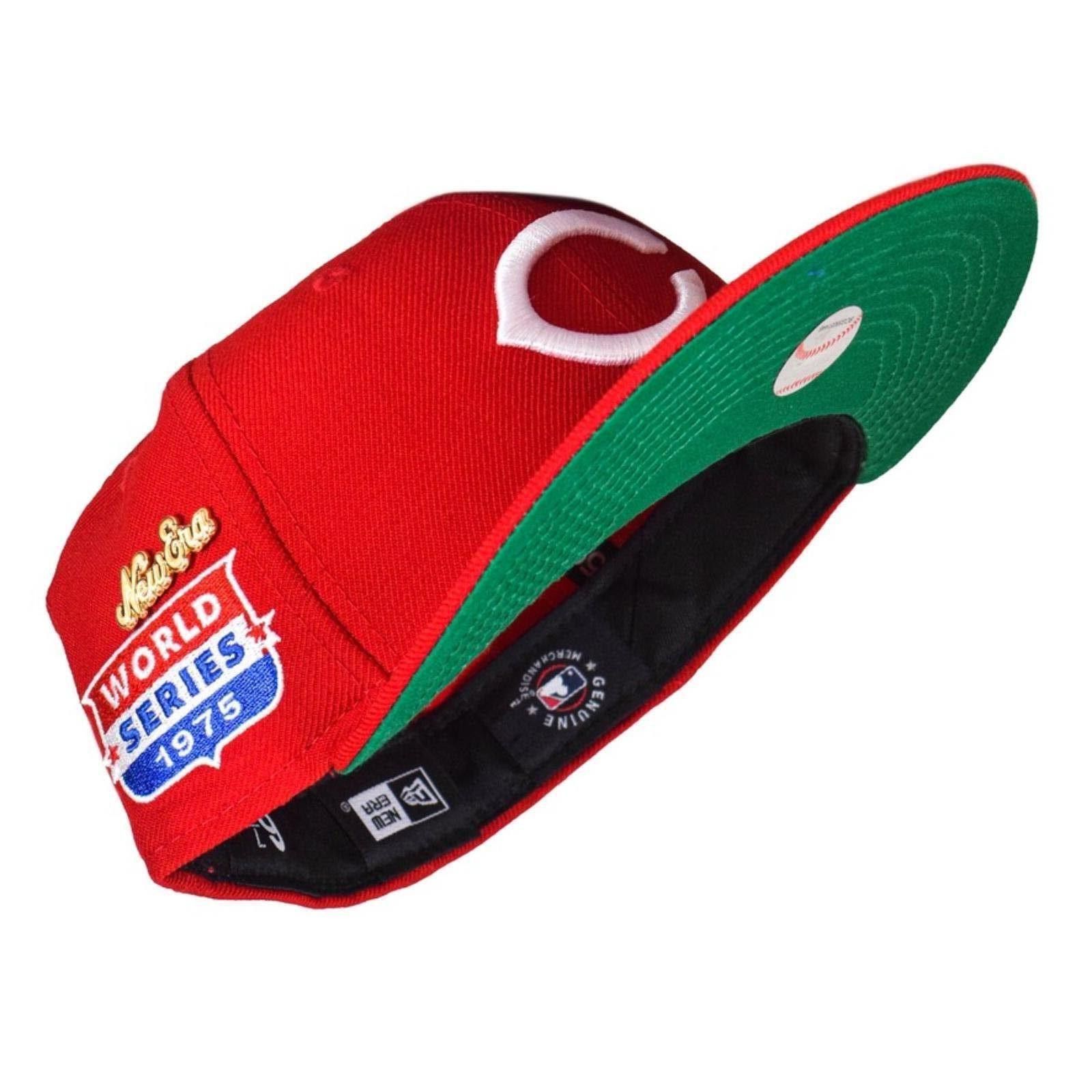 New Era New Era Cincinnati Reds 1975 World Series Pin 59FIFTY 7 3/8 Size ONE SIZE - 1 Thumbnail