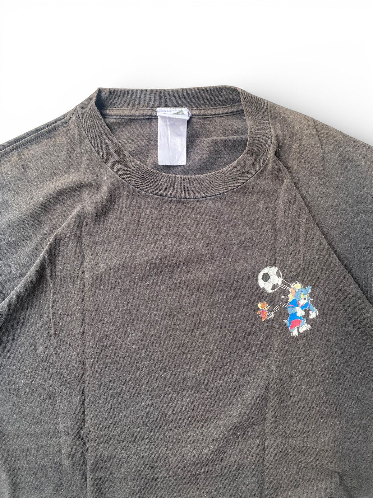 Warner Bros Vintage Tom & Jerry Extreme Soccer Warner Bros Graphic Tee Size US L / EU 52-54 / 3 - 6 Thumbnail