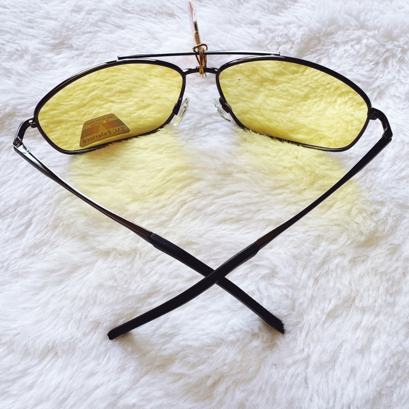 Other Orielle Black Aviator Sunglasses Size ONE SIZE - 13 Thumbnail