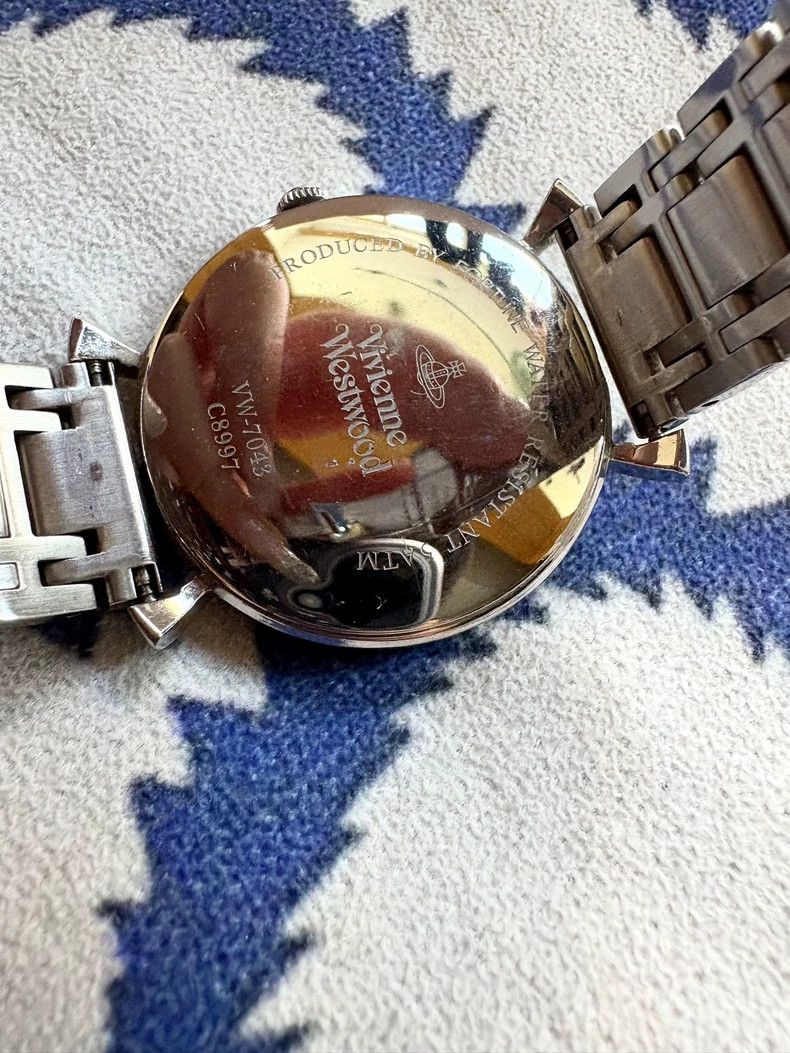 Vivienne Westwood Vivienne Westwood Vintage pink dial Saturn watch Size ONE SIZE - 3 Thumbnail