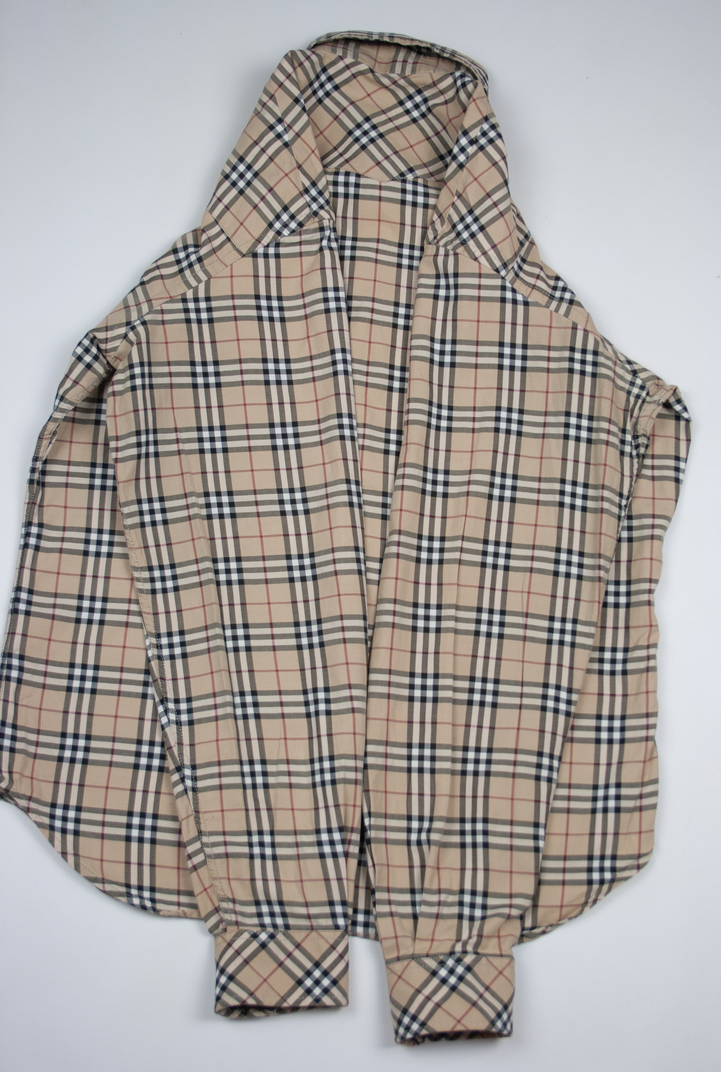 Burberry 00S Logo Nova Check Plaid Longsleeve Shirt Size US M / EU 48-50 / 2 - 7 Thumbnail