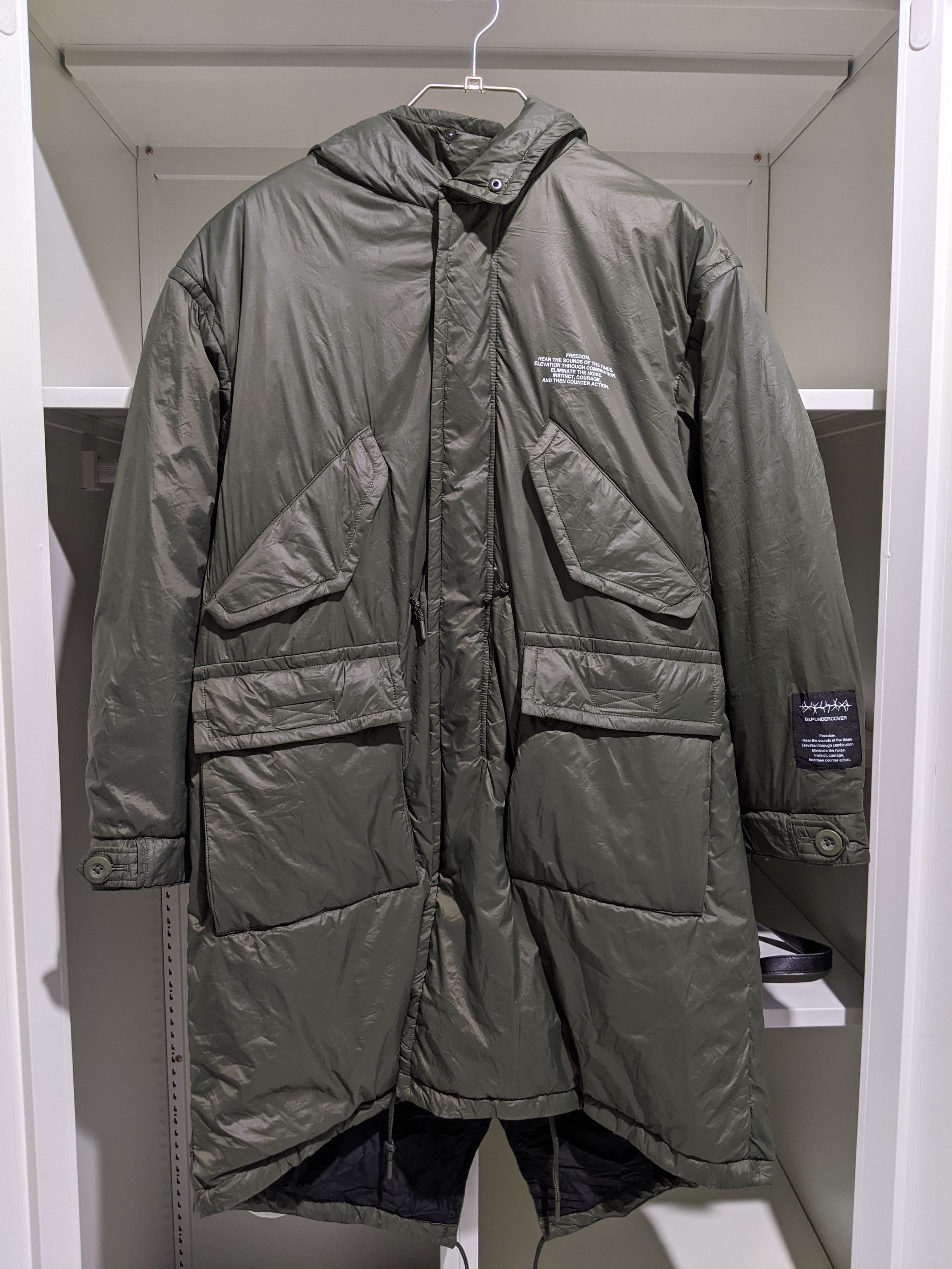GU × Undercover Undercover Padded Military Jacket Size US M / EU 48-50 / 2 - 2 Thumbnail