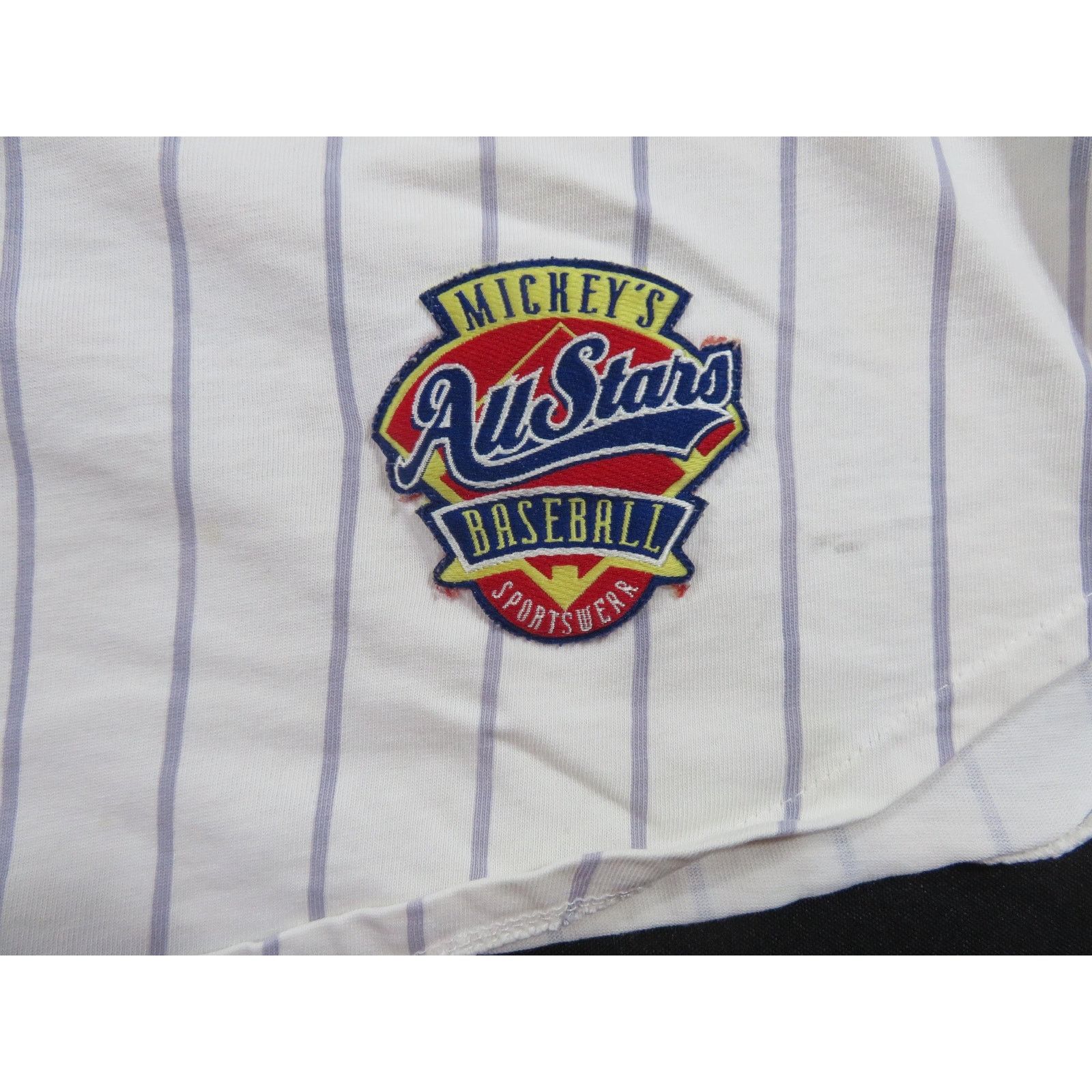 Other Goofy Disney Baseball Jersey Style Shirt White Striped M Y2K Size US M / EU 48-50 / 2 - 4 Thumbnail