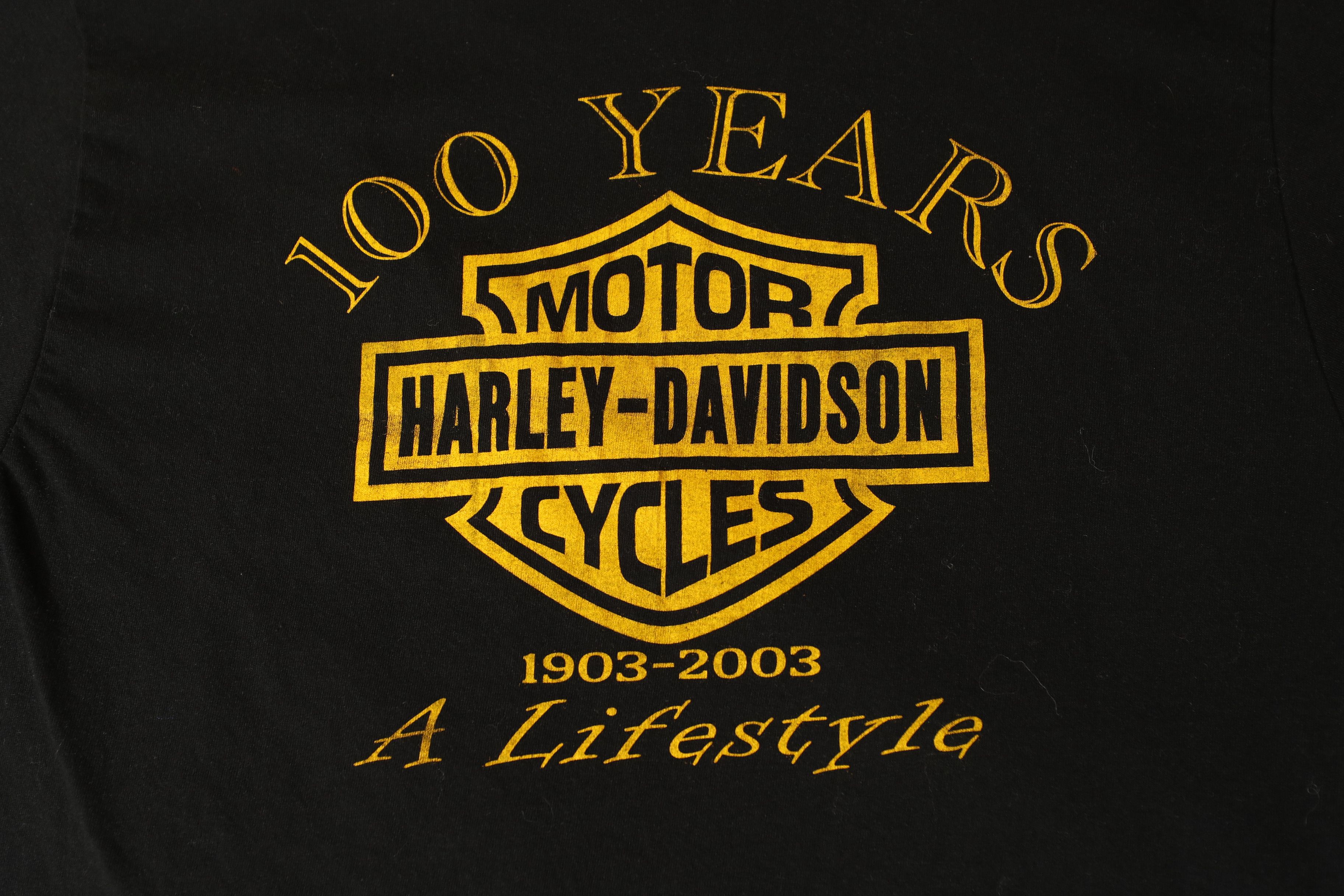 Harley Davidson Harley Davidson 100 Years A Lifestyle Tee (XL) Size US XL / EU 56 / 4 - 4 Thumbnail