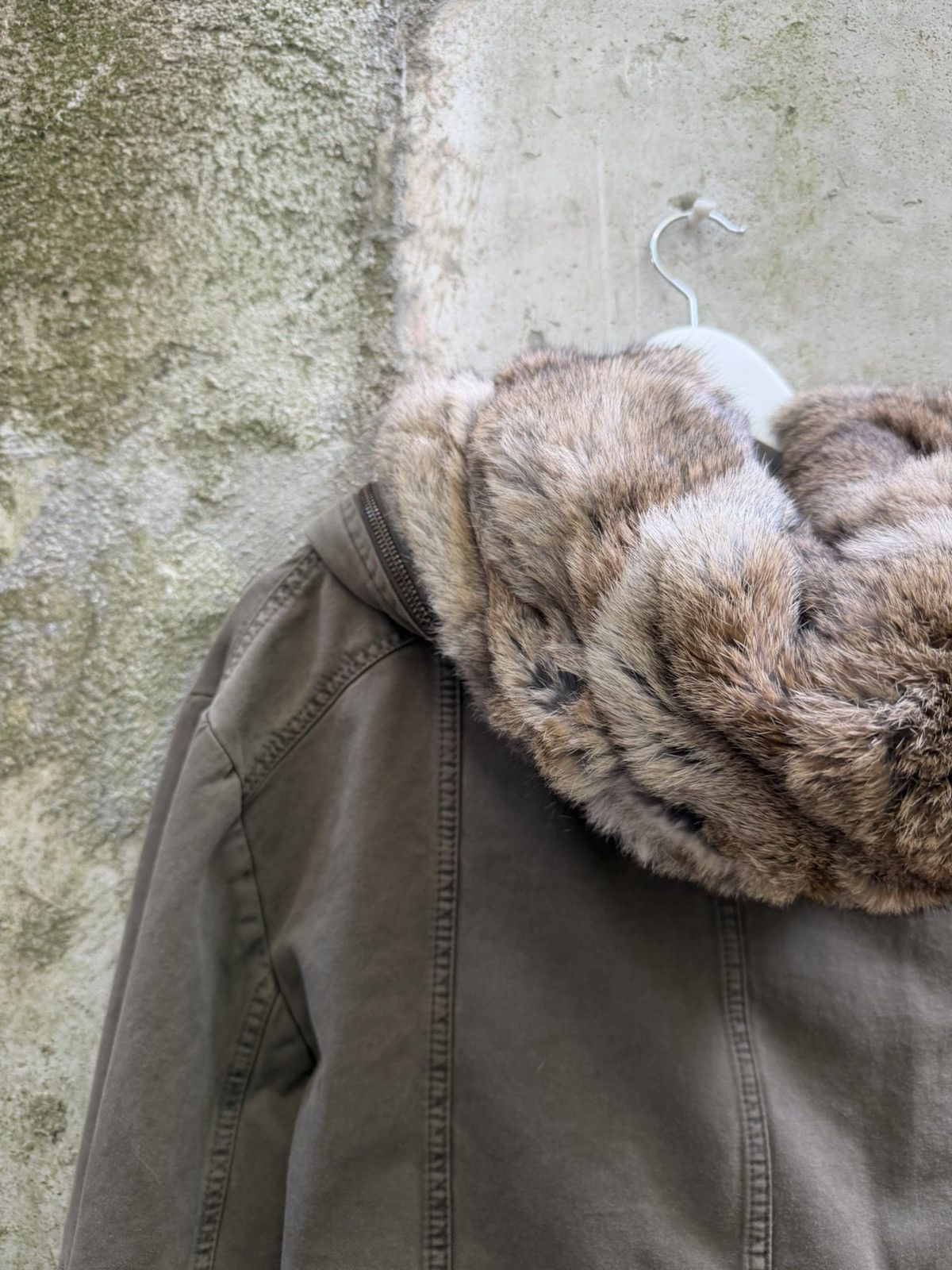 Dolce & Gabbana Dolce & Gabbana Rabbit Fur Lined Parka Size US M / EU 48-50 / 2 - 10 Thumbnail