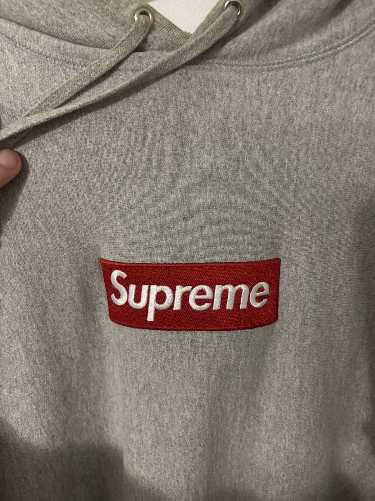 Supreme Supreme heather grey box logo L Size US L / EU 52-54 / 3 - 2 Thumbnail
