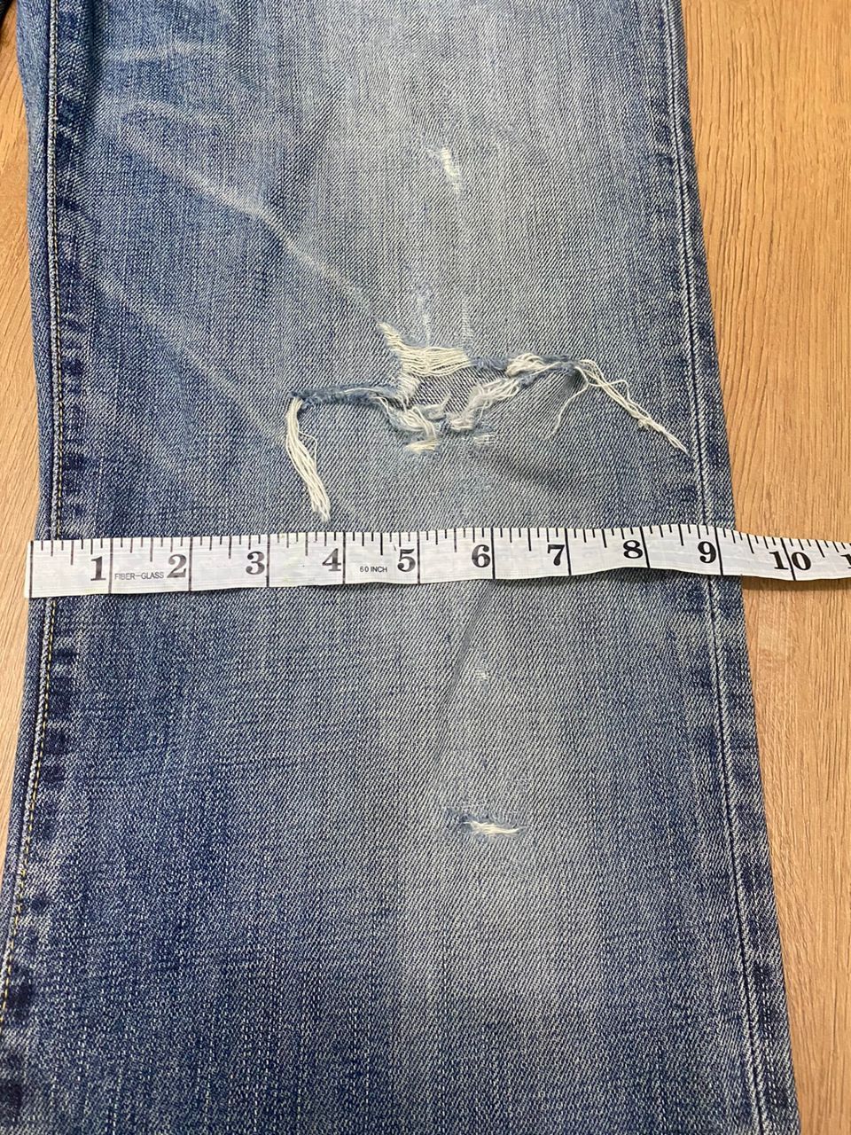 Japanese Brand Vintage Uniqlo Jeans Distressed Denim Size US 32 / EU 48 - 8 Thumbnail