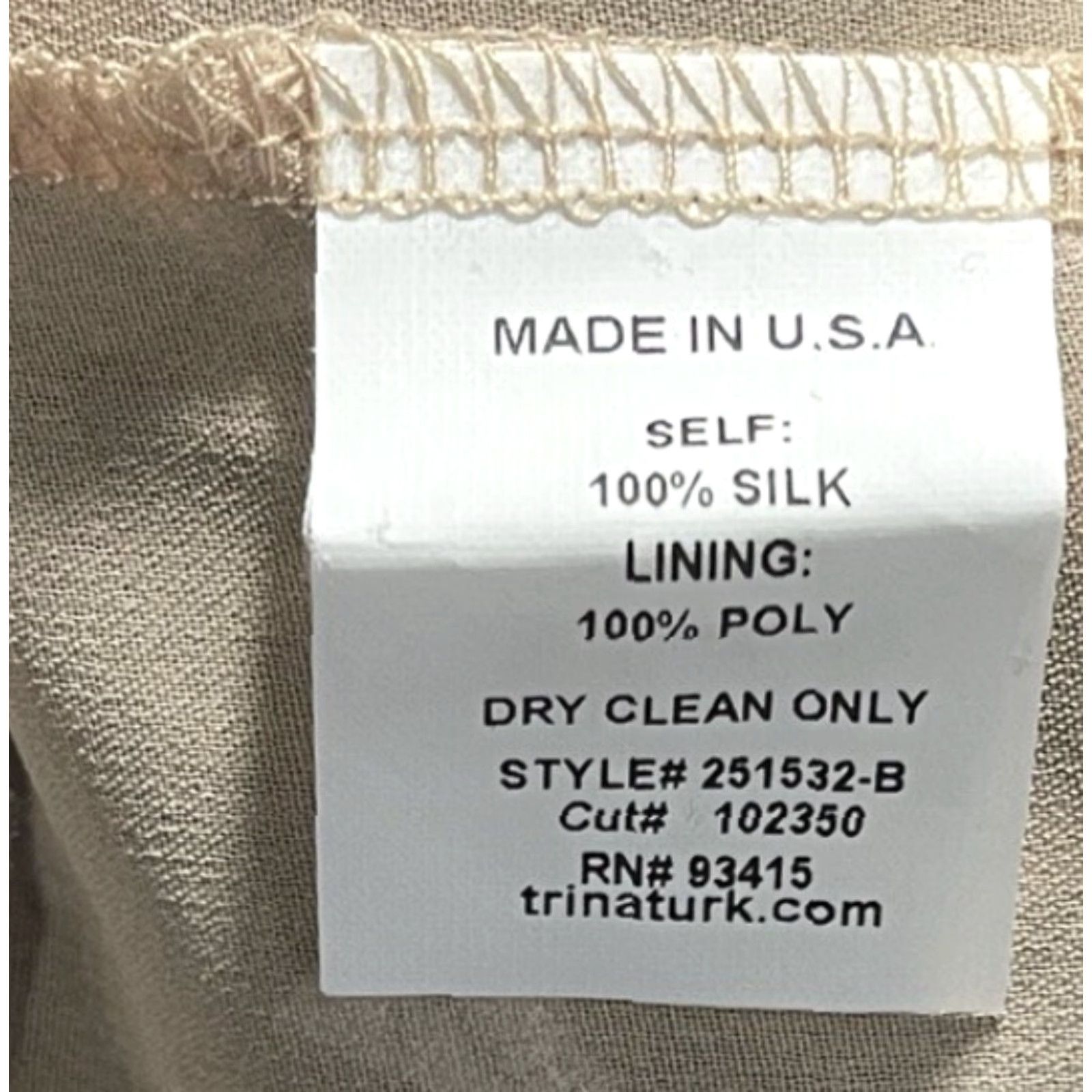 Trina Turk VINTAGE Trina Turk Women's Sleeveless Silk Leopard Print Dress Size 6 Cocktail Formal Party Size M / US 6-8 / IT 42-44 - 7 Thumbnail