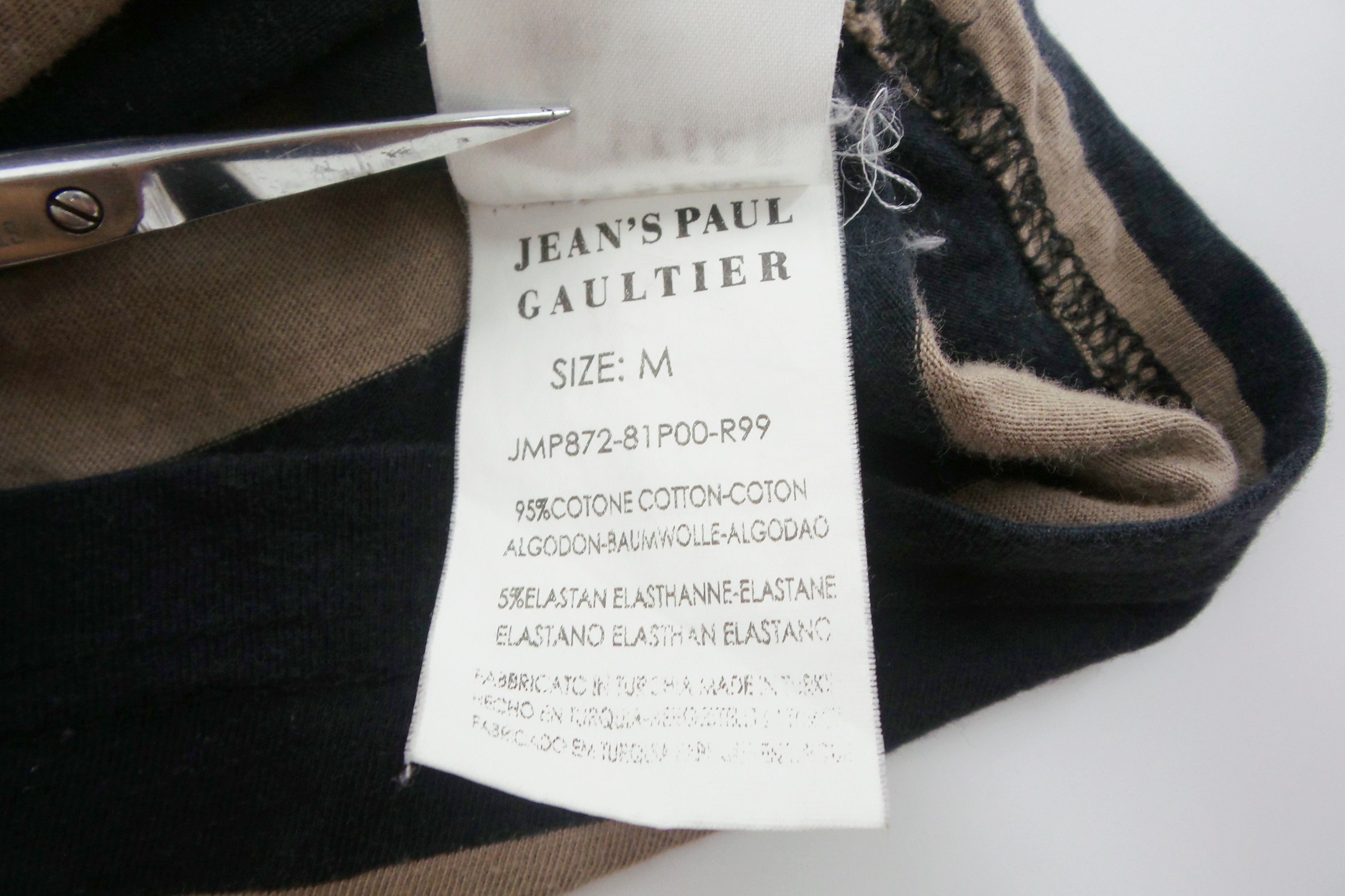 Jean Paul Gaultier Jean's Paul Gaultier Stripes Long Sleeve T-shirts Size US M / EU 48-50 / 2 - 6 Thumbnail