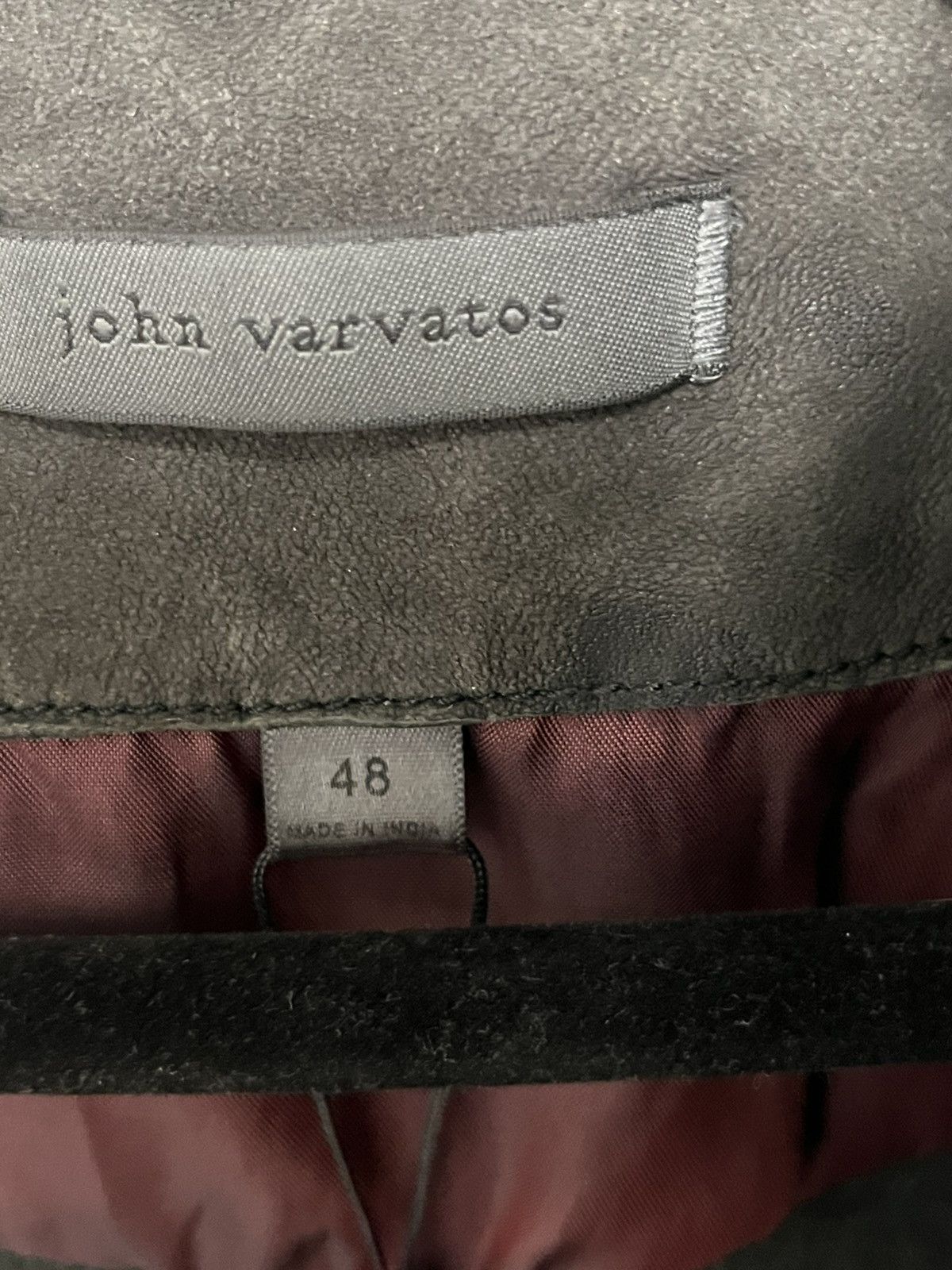 John Varvatos Mason shirt jacket Leather 48 Size US M / EU 48-50 / 2 - 12 Thumbnail