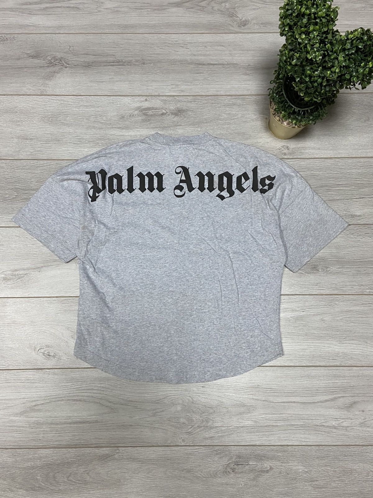 Palm Angels Palm Angels spell out big logo t-shirt Size US M / EU 48-50 / 2 - 1 Thumbnail