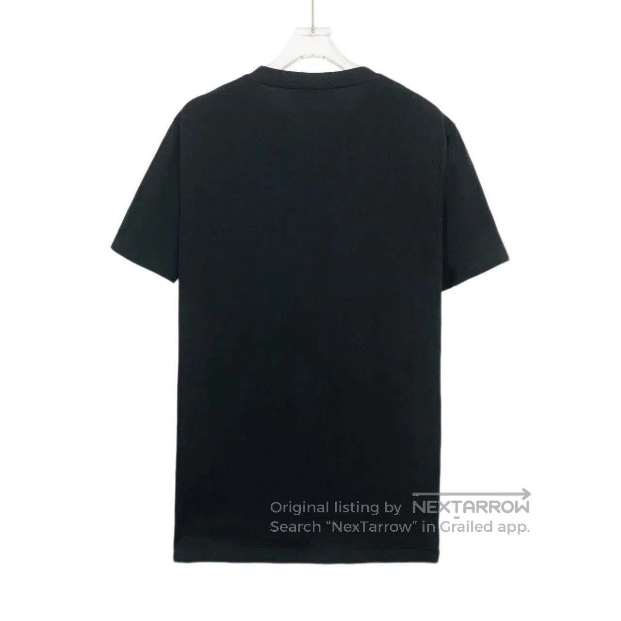 Fendi Black Short Sleeve Shirt with Patterned Chest Stripe. Size US L / EU 52-54 / 3 - 2 Thumbnail