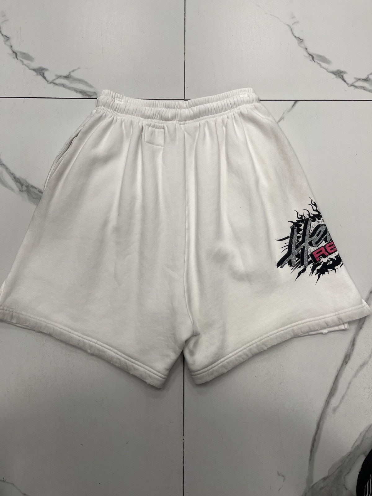 HELLSTAR Hellstar Records Shorts "White" Size US 26 / EU 42 - 2 Thumbnail