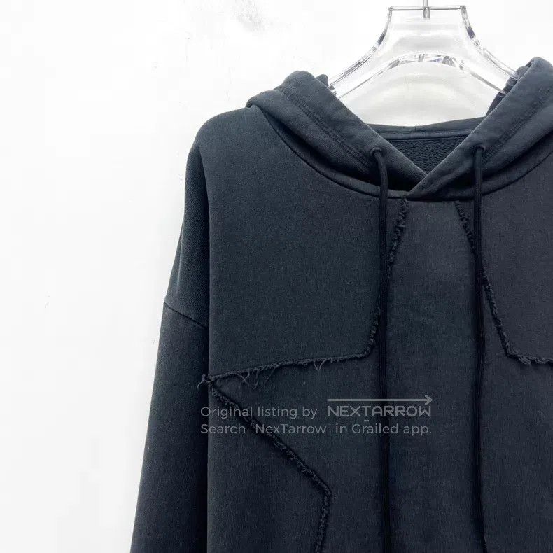 Maison Margiela Maison Margiela Black five-pointed cotton hooded drawstrin Size US S / EU 44-46 / 1 - 3 Thumbnail