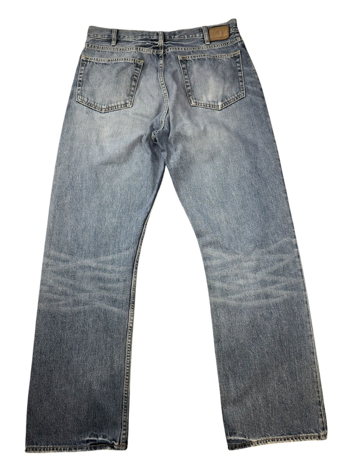 Gap Archives y2k Easy Fit Gap Age Washed Denim Wideleg Jeans Size US 36 / EU 52 - 2 Thumbnail