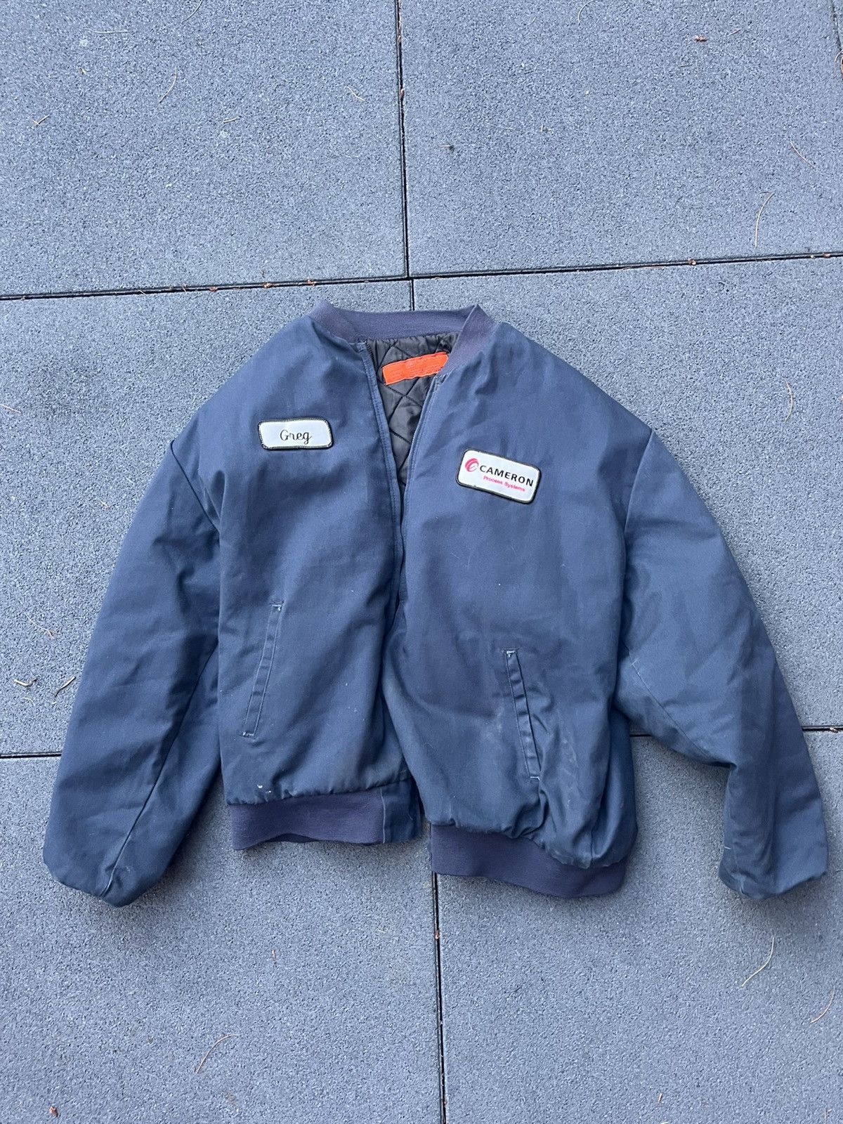 Red Kap VINTAGE Bomber jacket Size US XXL / EU 58 / 5 - 1 Thumbnail