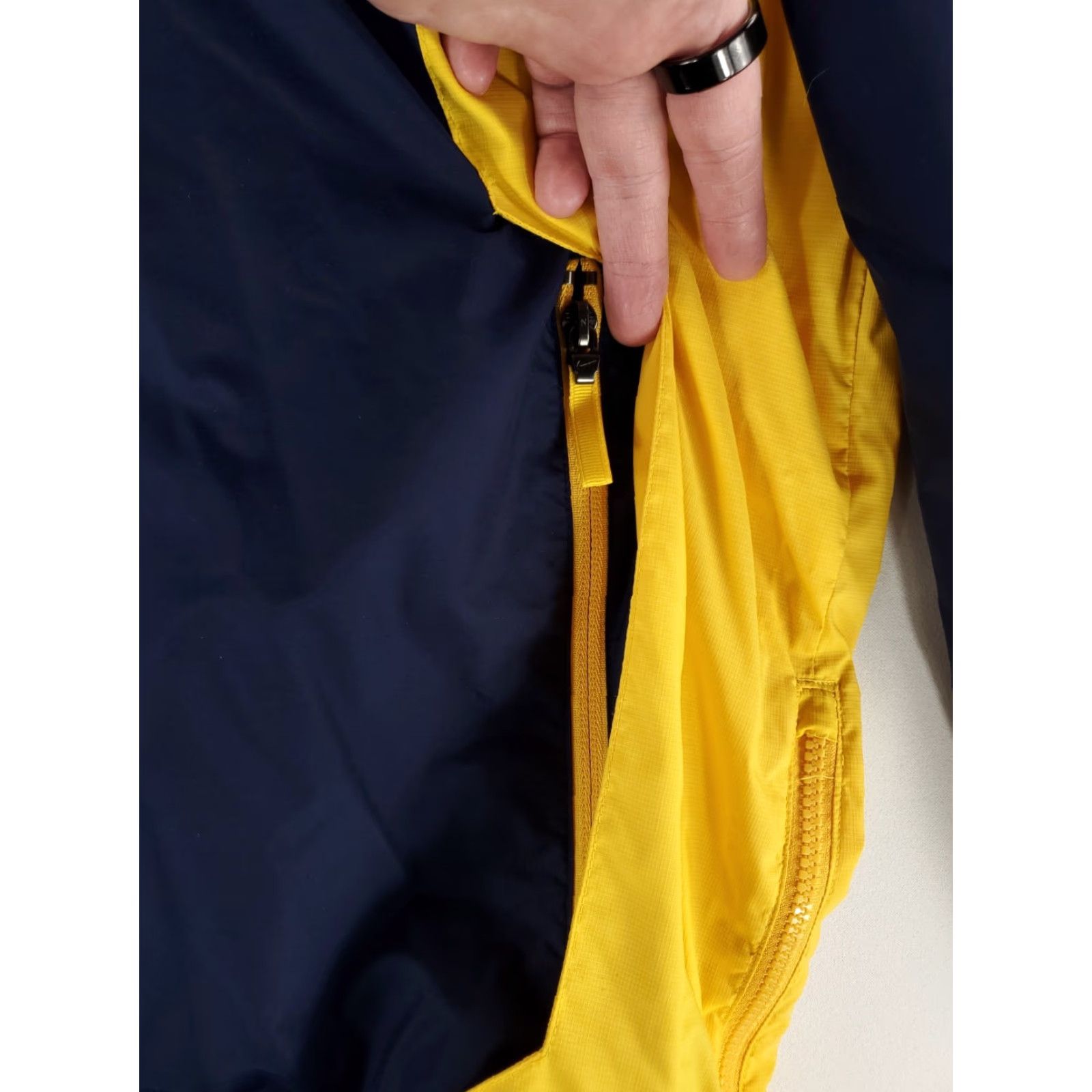 Nike Nike University Michigan Windbreaker Jacket Blue Mens XXL Pullover Warmup Size US XXL / EU 58 / 5 - 4 Thumbnail