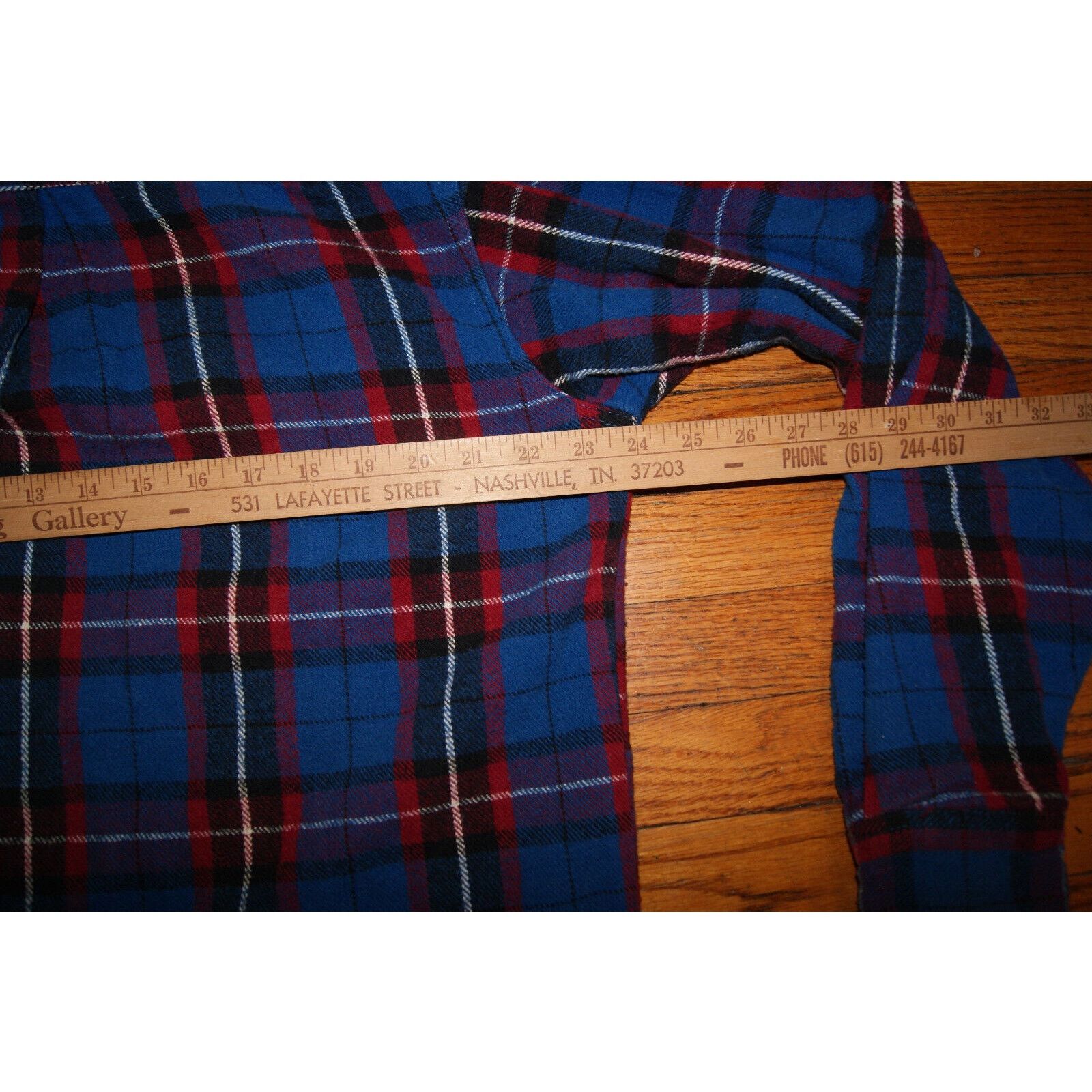 Other Stillwater Supply Co. Mens Large Tall Heavy Flannel Shirt Size US L / EU 52-54 / 3 - 6 Thumbnail