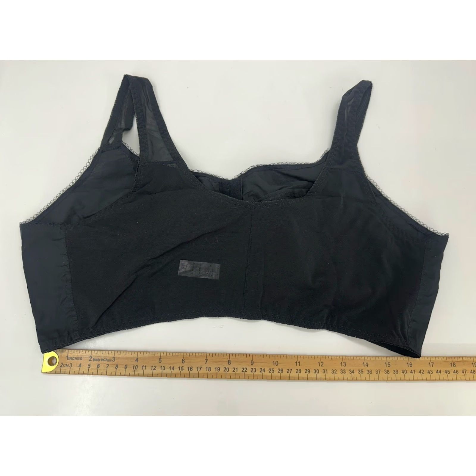 Bones No Bones Bra Womens 48D Black Front Closure NWTs Bra Various Styles Ladies 48B/C? Size ONE SIZE - 7 Thumbnail