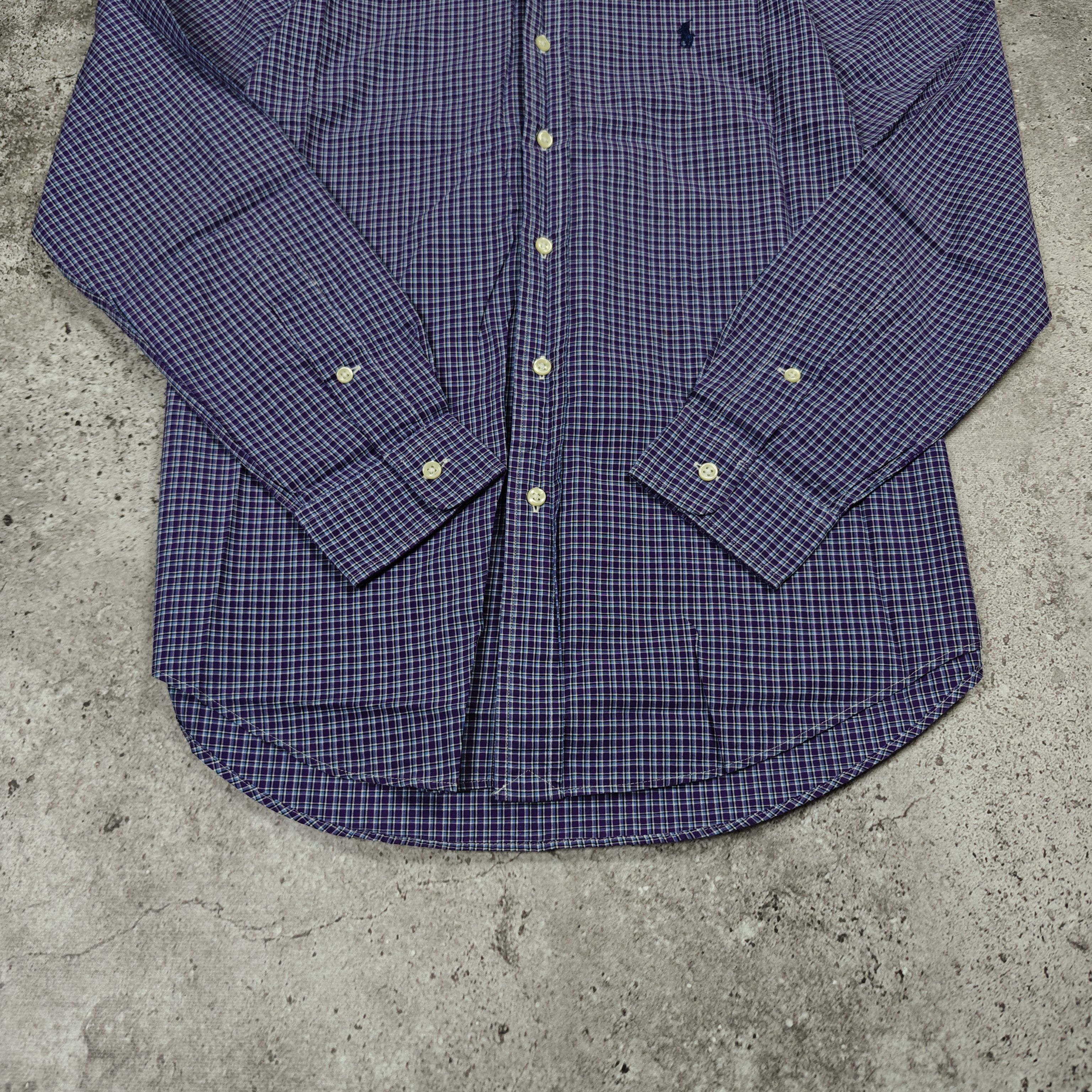 Polo Ralph Lauren Polo Ralph Lauren Shirt Collared Custom Fit Check size S Size US S / EU 44-46 / 1 - 3 Thumbnail