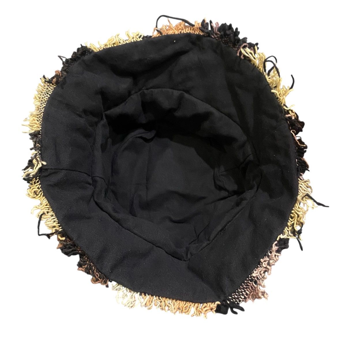 Handmade Handmade Patchwork Boho Bucket Hat Artisan Craft Avant Garde Size ONE SIZE - 11 Thumbnail