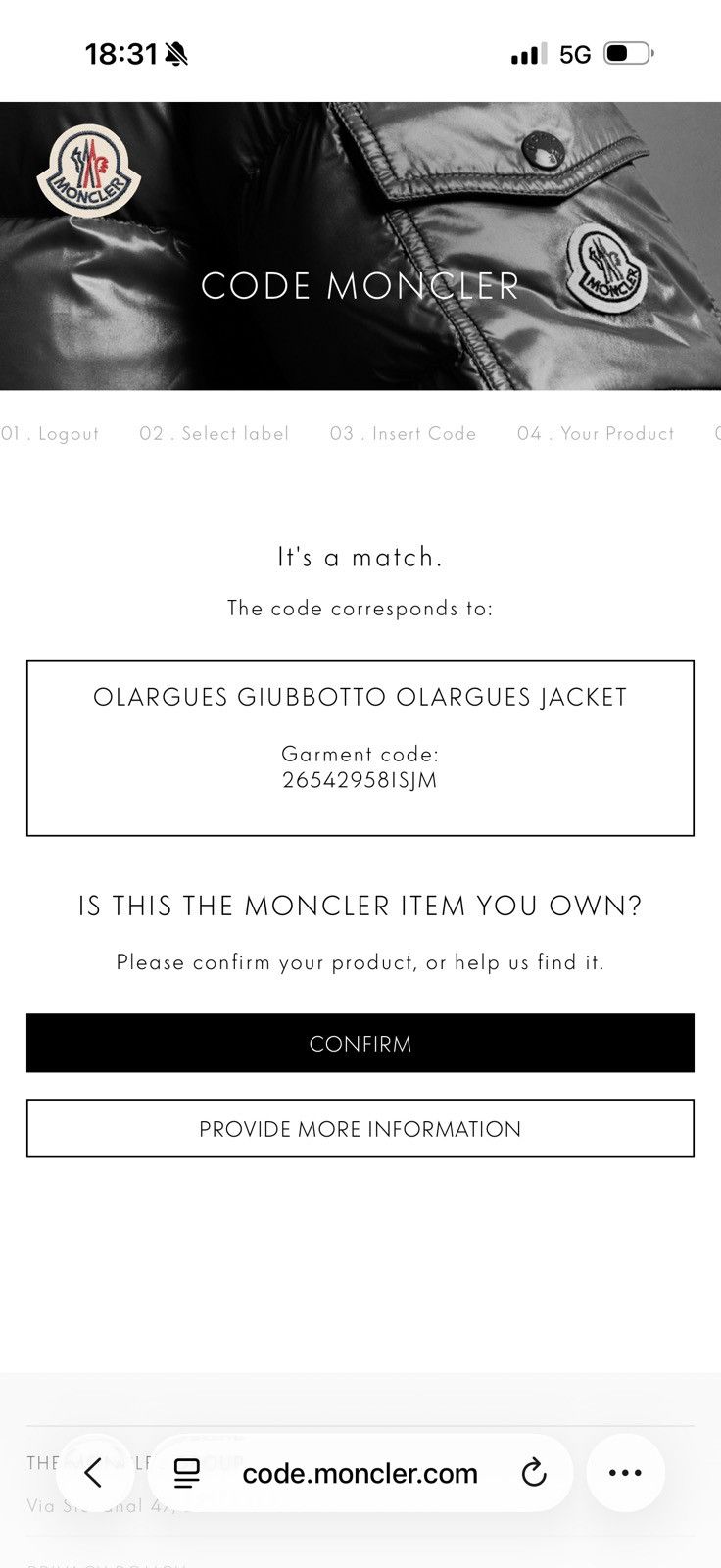 Moncler Moncler Olargues Jacket Size US M / EU 48-50 / 2 - 19 Thumbnail