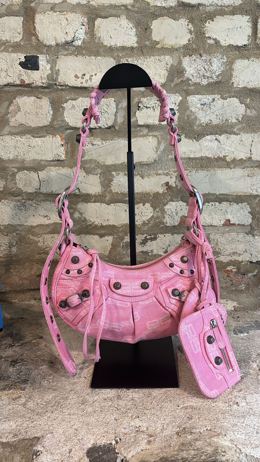 Balenciaga Le Cagole Xs Shoulder Bag in Pink, Women's
