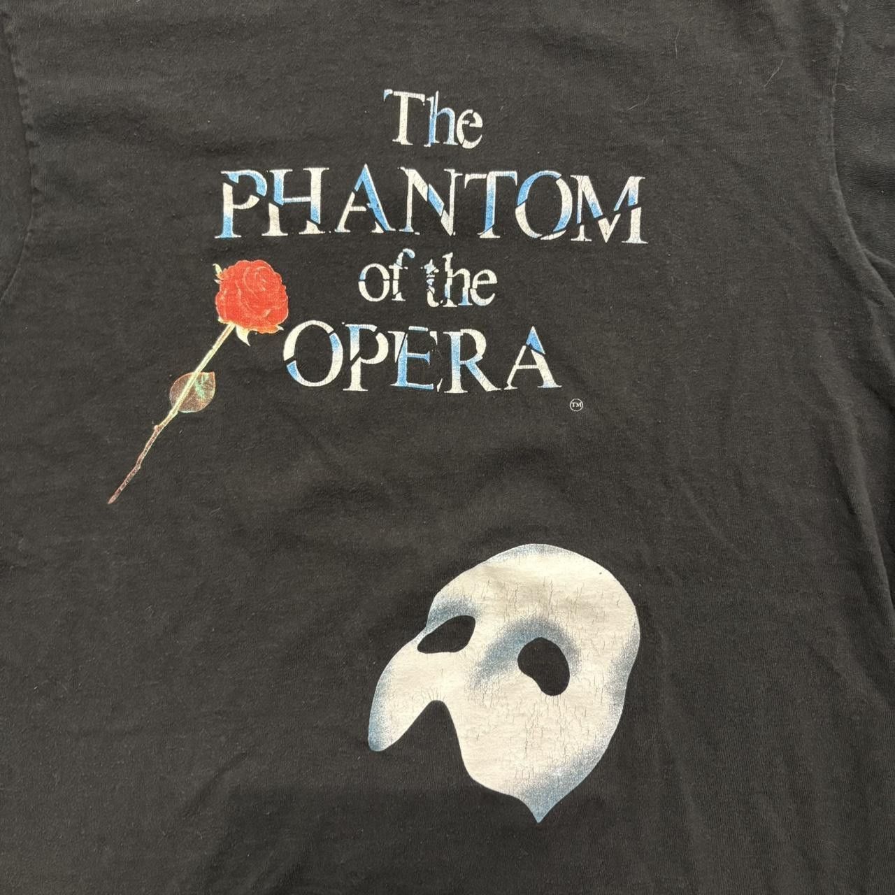 Vintage Crazy Vintage Y2K/2000s 1986 Phantom of the Opera Single Stitch Movie Tee! Size US S / EU 44-46 / 1 - 2 Thumbnail