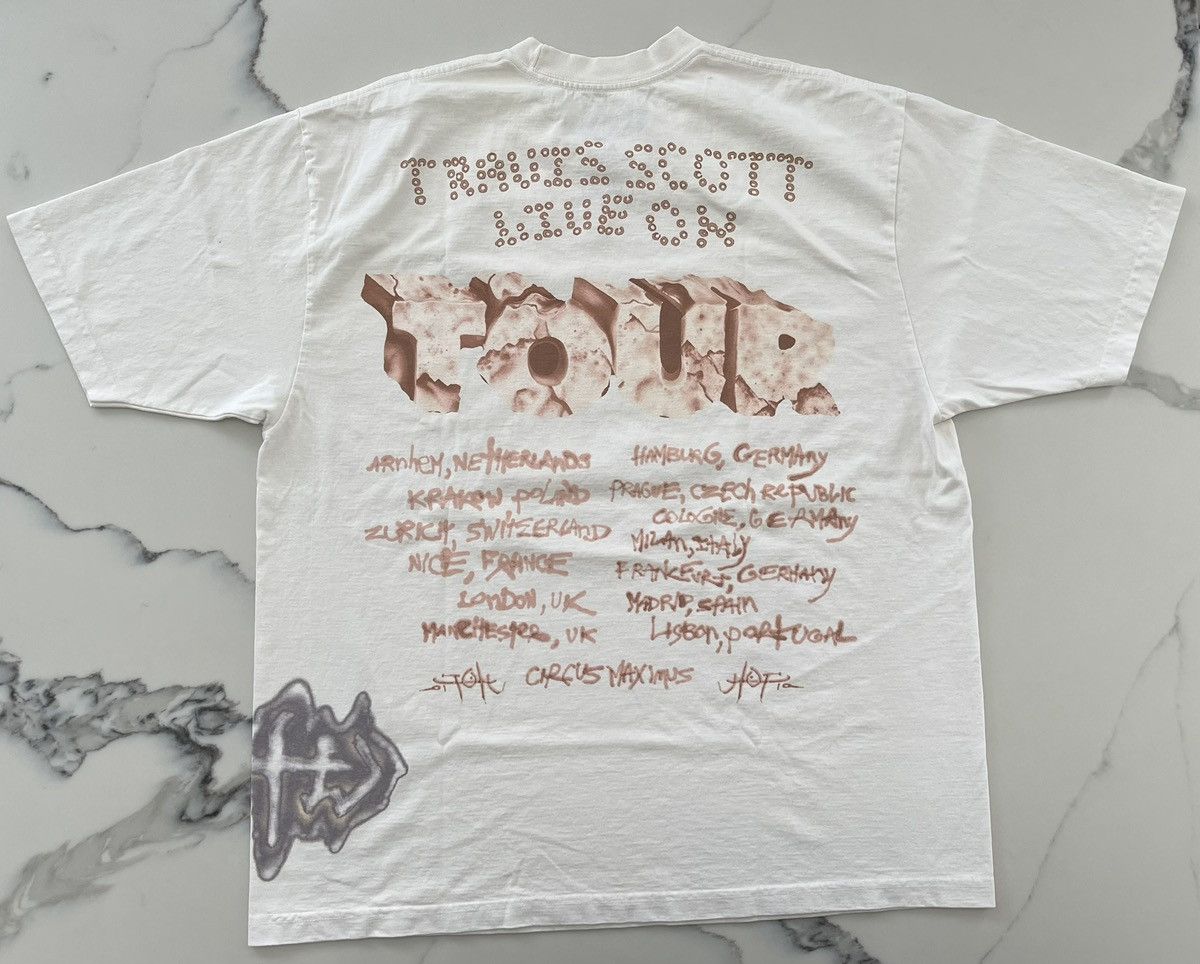 Travis Scott Travis Scott Circus Maximus Euro 2024 Tour Merch Shirt XL Size US XL / EU 56 / 4 - 3 Thumbnail