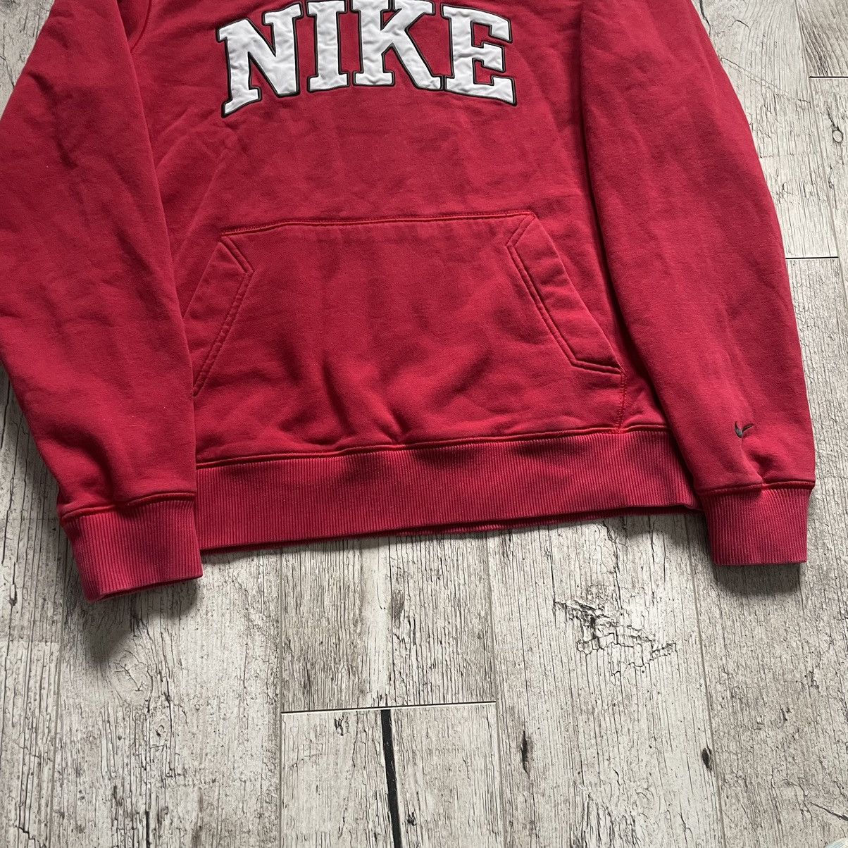 Nike × Vintage Nike hoodie big logo y2k sportswear rare casual drill Size US M / EU 48-50 / 2 - 8 Thumbnail