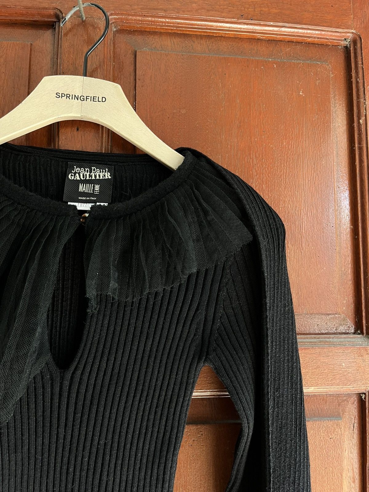 Jean Paul Gaultier JEAN PAUL GAULTIER RIBBED WOOL KNIT LONGSLEEVE Size M / US 6-8 / IT 42-44 - 5 Thumbnail