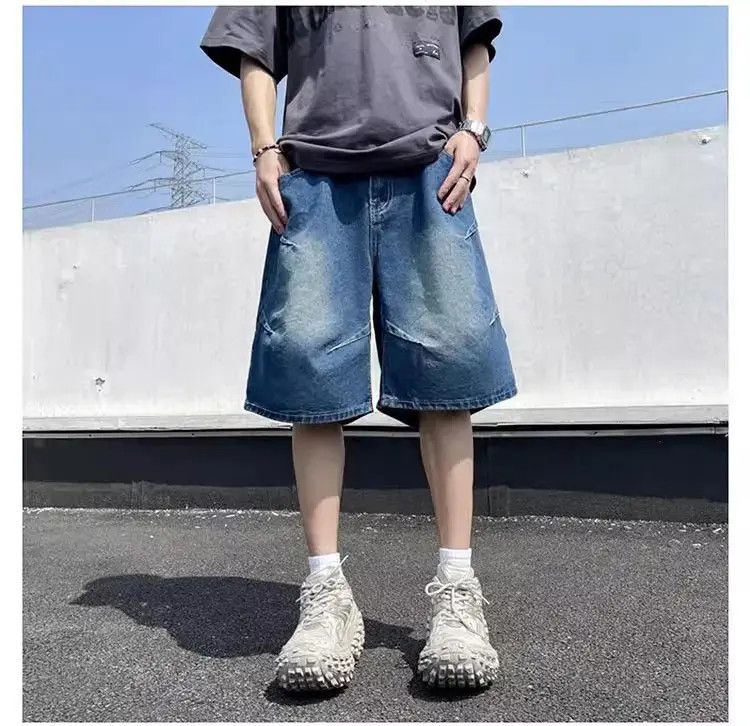Japanese Brand Retro straight leg washed jeans Size US 32 / EU 48 - 1 Thumbnail