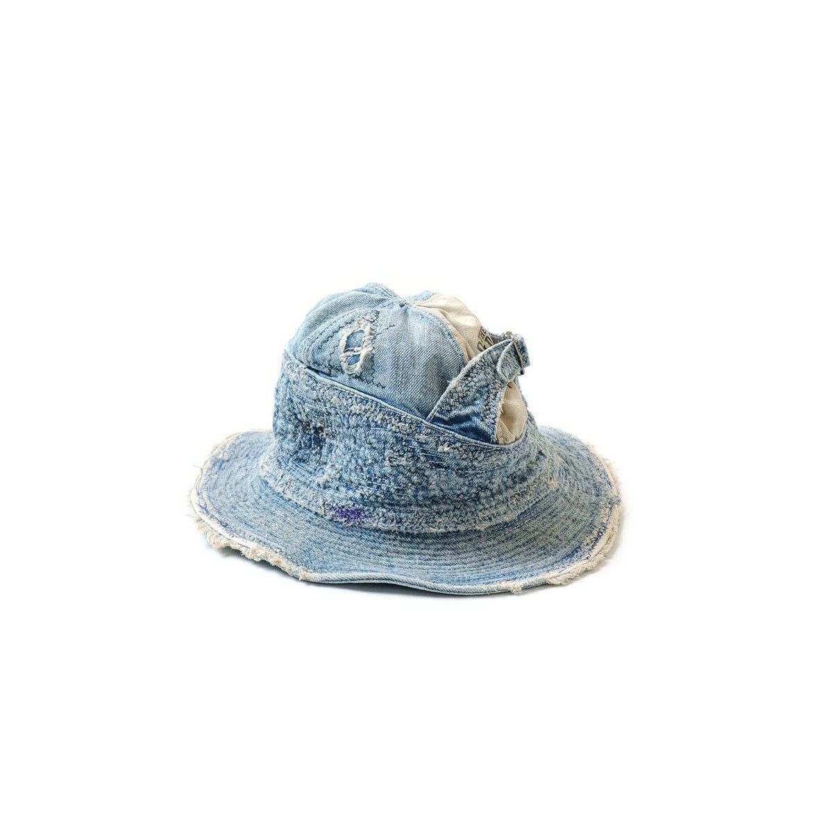 Kapital Kapital 11.5oz denim The Old Man and the Sea HAT cap Size ONE SIZE - 3 Thumbnail