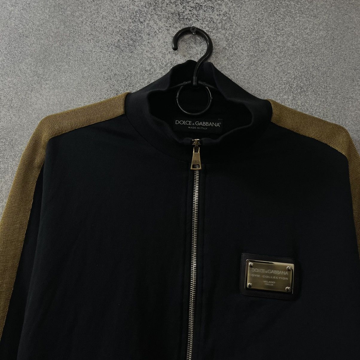 Dolce & Gabbana Dolce & Gabbana Zip Up Gold Logo Size US L / EU 52-54 / 3 - 4 Thumbnail