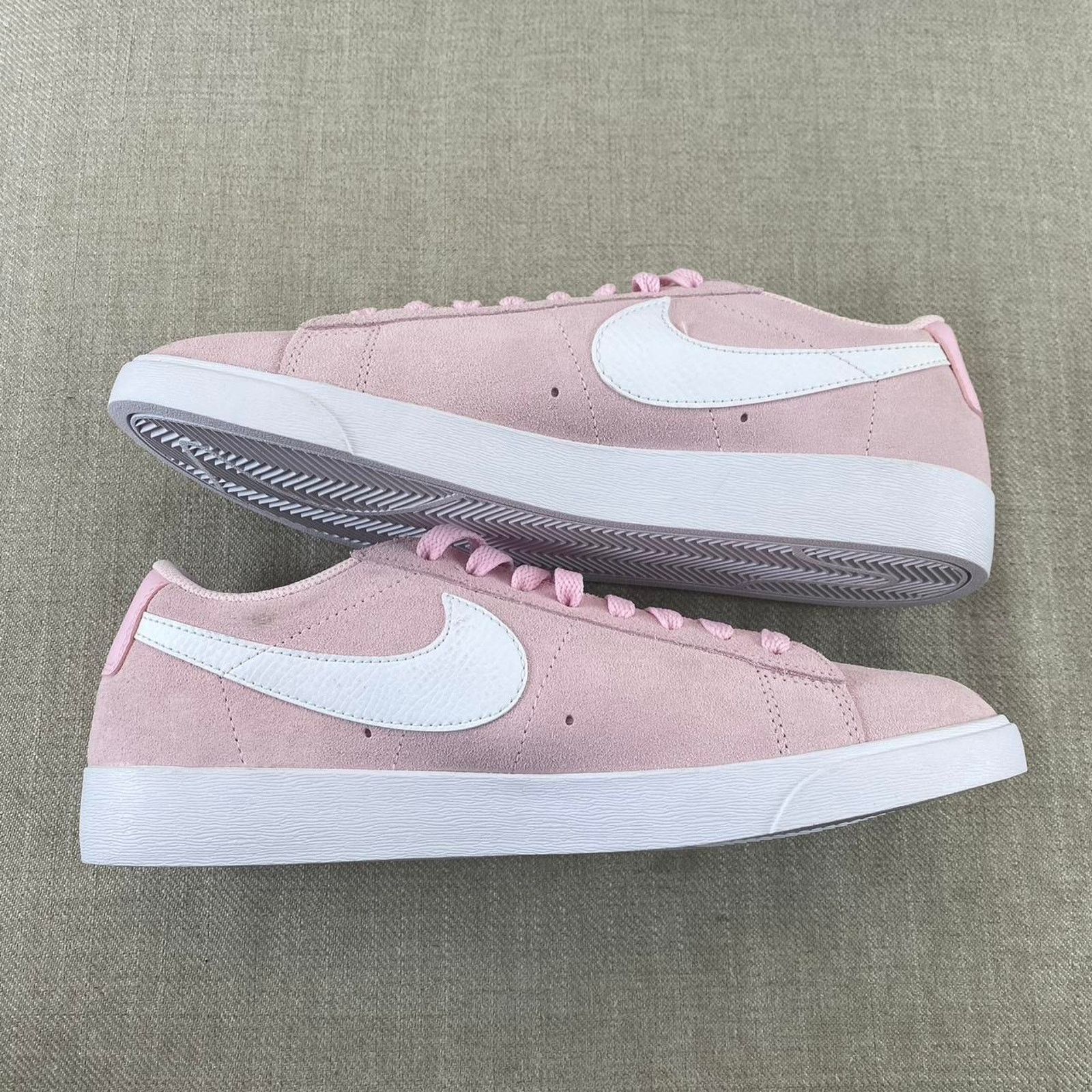 Nike 💕 2019 Nike Blazer Low SD “Pink Foam” 7W Size US 7 / IT 37 - 4 Thumbnail