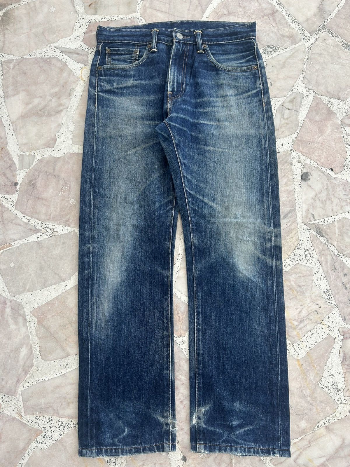 Levi's Levis 505 Ripped Jeans W30 Size US 30 / EU 46 - 1 Thumbnail
