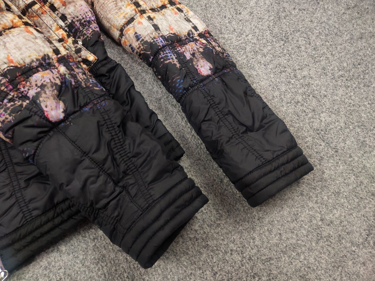 JET SET Jet Set Italy Design Quilted Insulated gradient Down Jacket Size S / US 4 / IT 40 - 6 Thumbnail