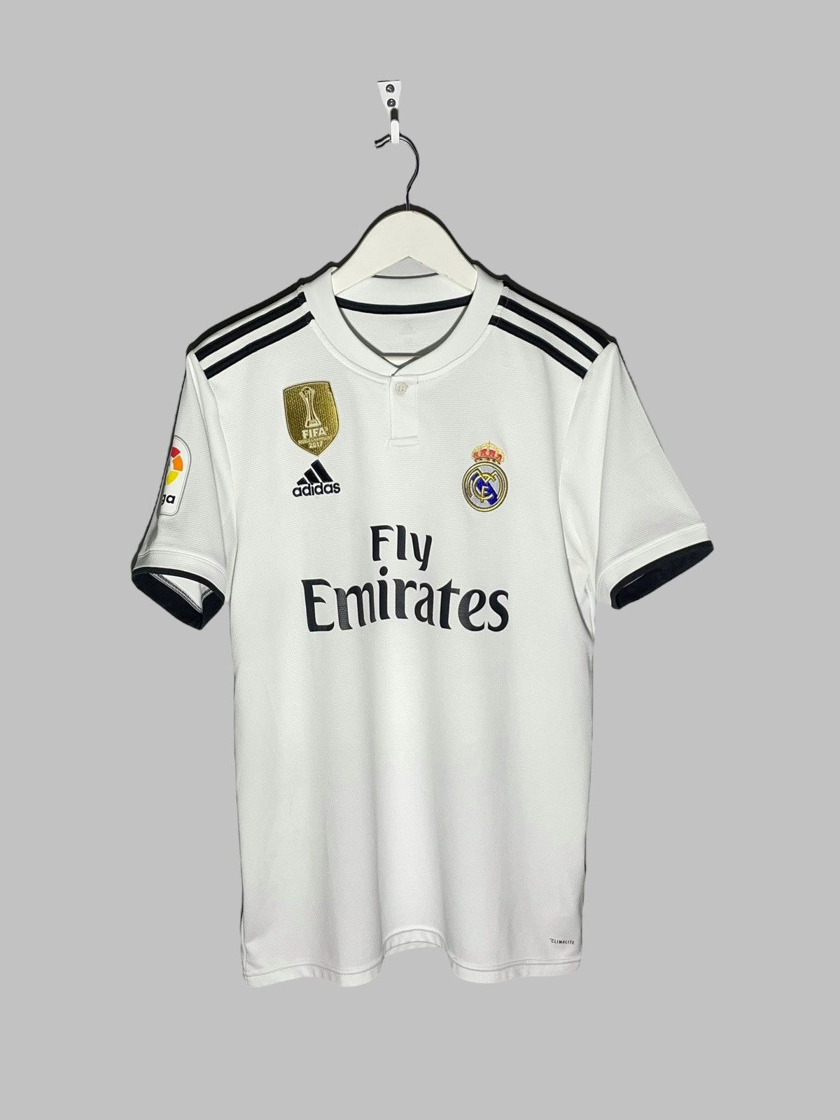 Adidas #20 Marco Asensio Real Madrid Adidas 2018/19 Home Jersey Size US M / EU 48-50 / 2 - 2 Thumbnail