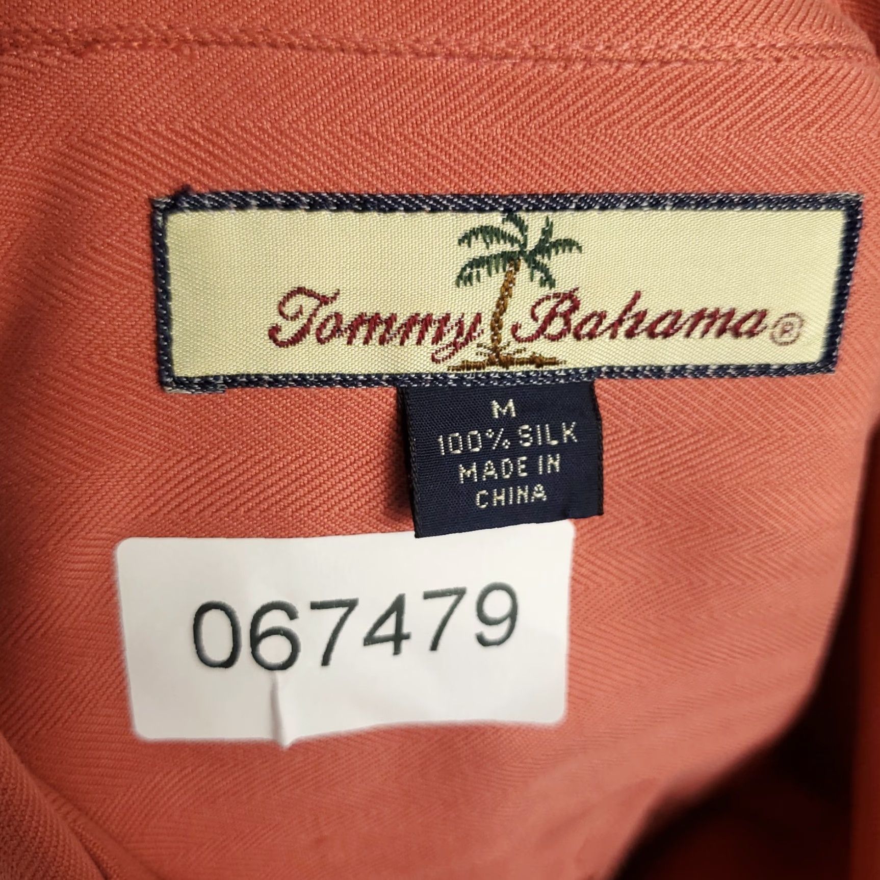 Tommy Bahama Tommy Bahama Shirt Mens M Gulf 2003 Embroidered Silk Hawaiian Red Short Sleeve Button-Up Size US M / EU 48-50 / 2 - 8 Thumbnail