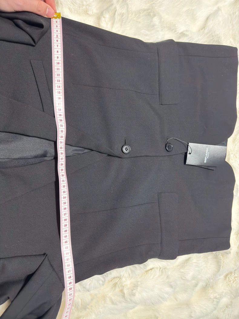 Yves Saint Laurent YSL Men's Classic Wool Suit Size US L / EU 52-54 / 3 - 8 Thumbnail