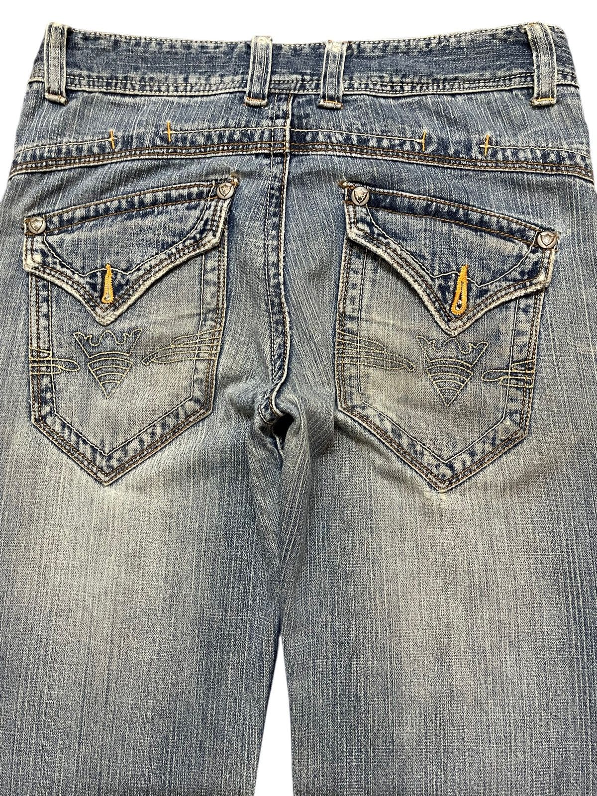 semanticdesign Vintage Japanese Brand Faded Wash Distress Flared Jeans Size US 29 - 5 Thumbnail